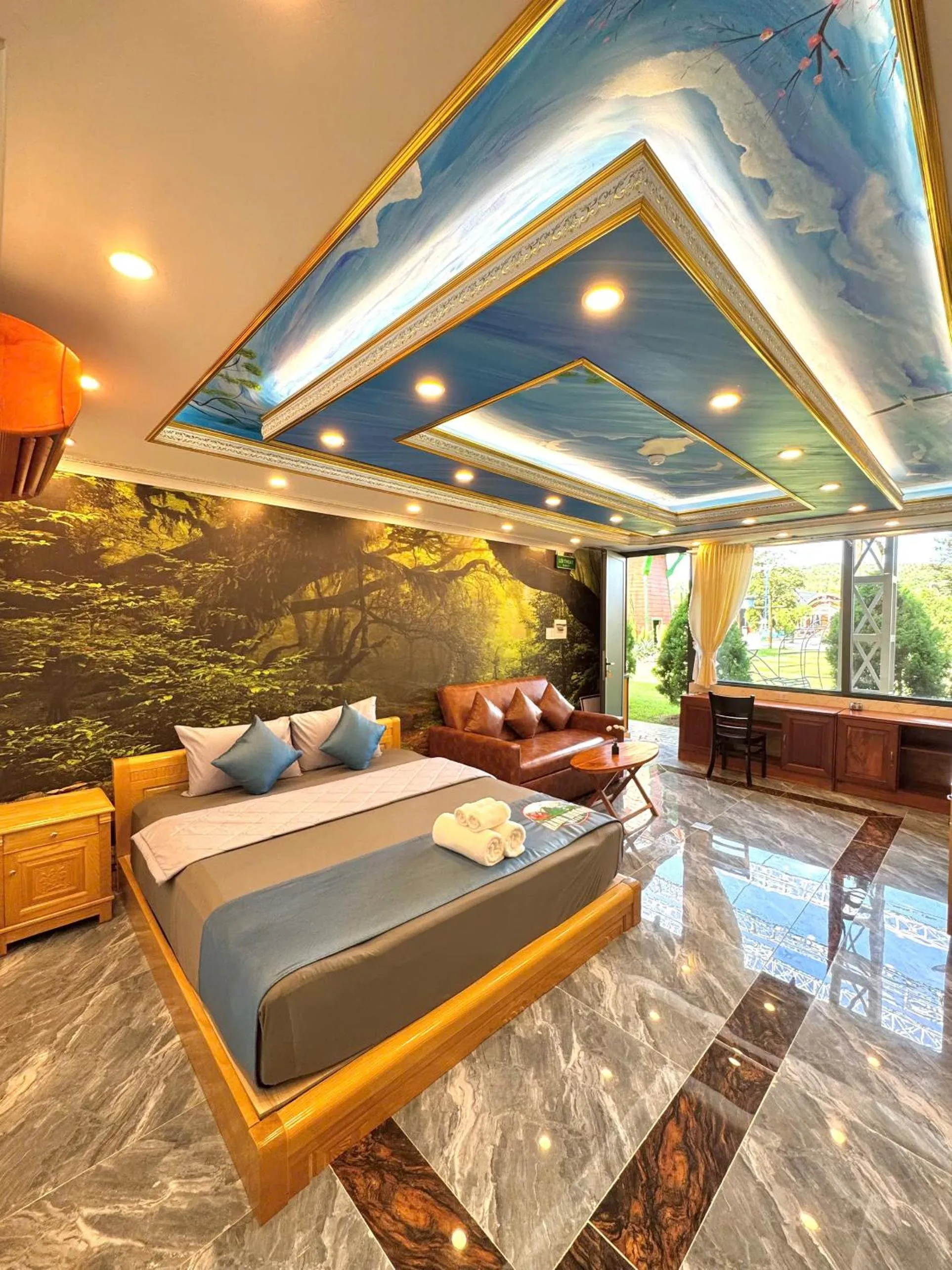 Bed in Resort Hàng Dương