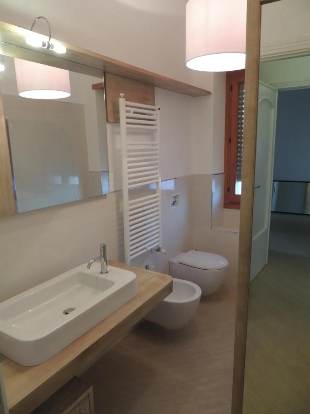 Bathroom in Camera con Vista