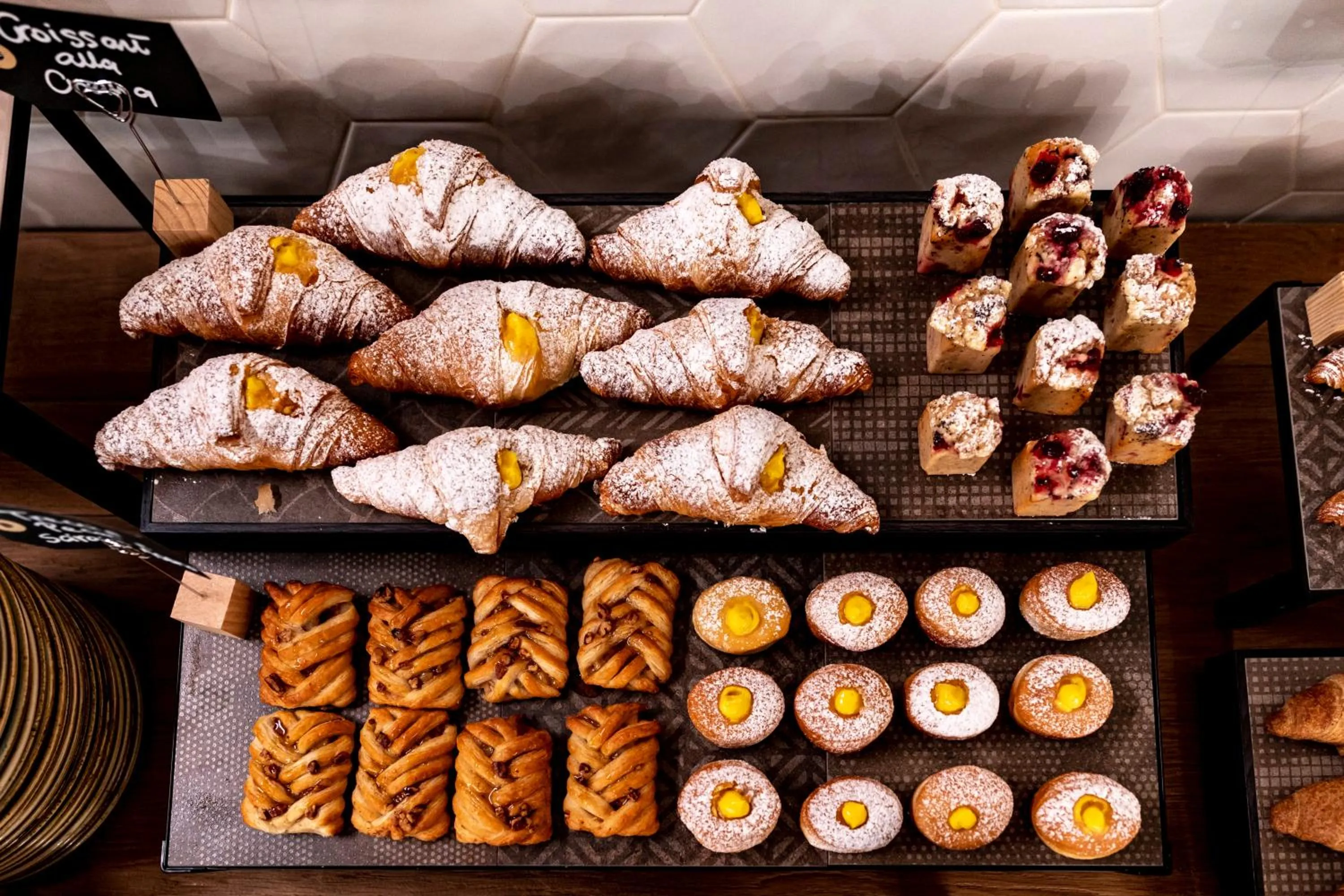 Continental breakfast in Open Hotel