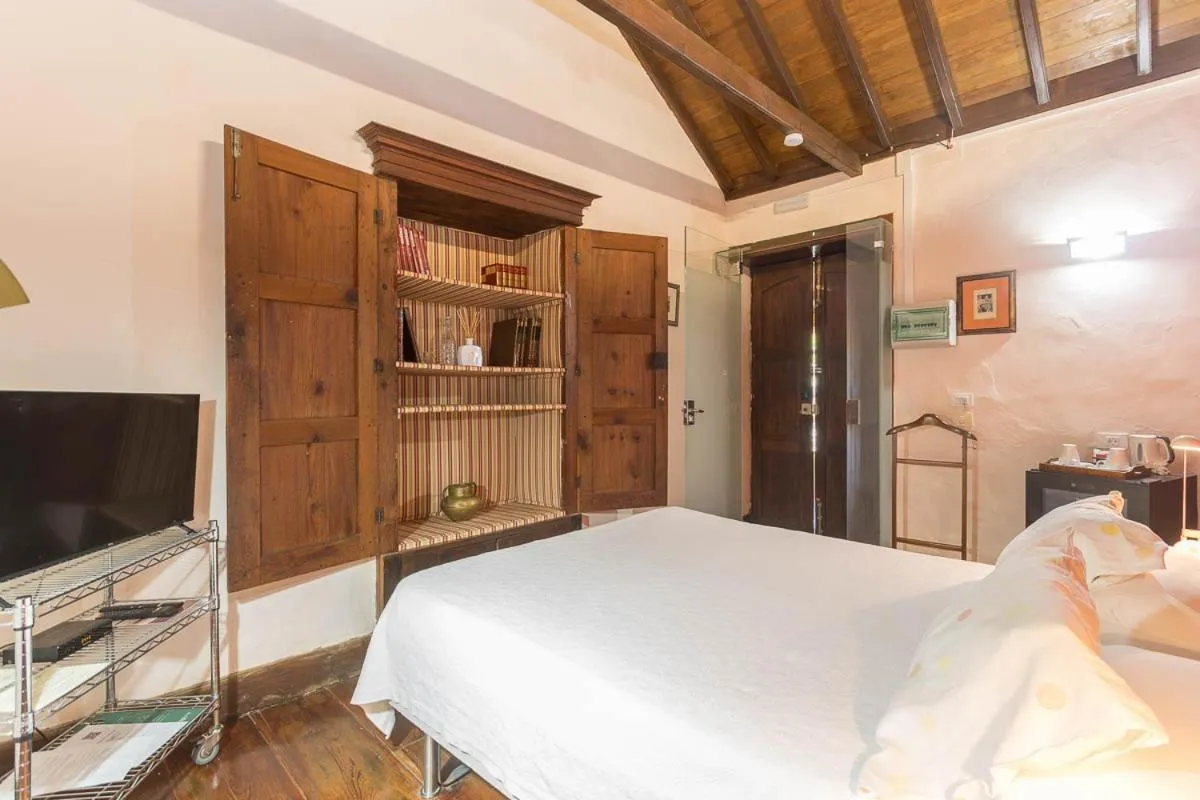 Bed in Hotel Rural Las Calas