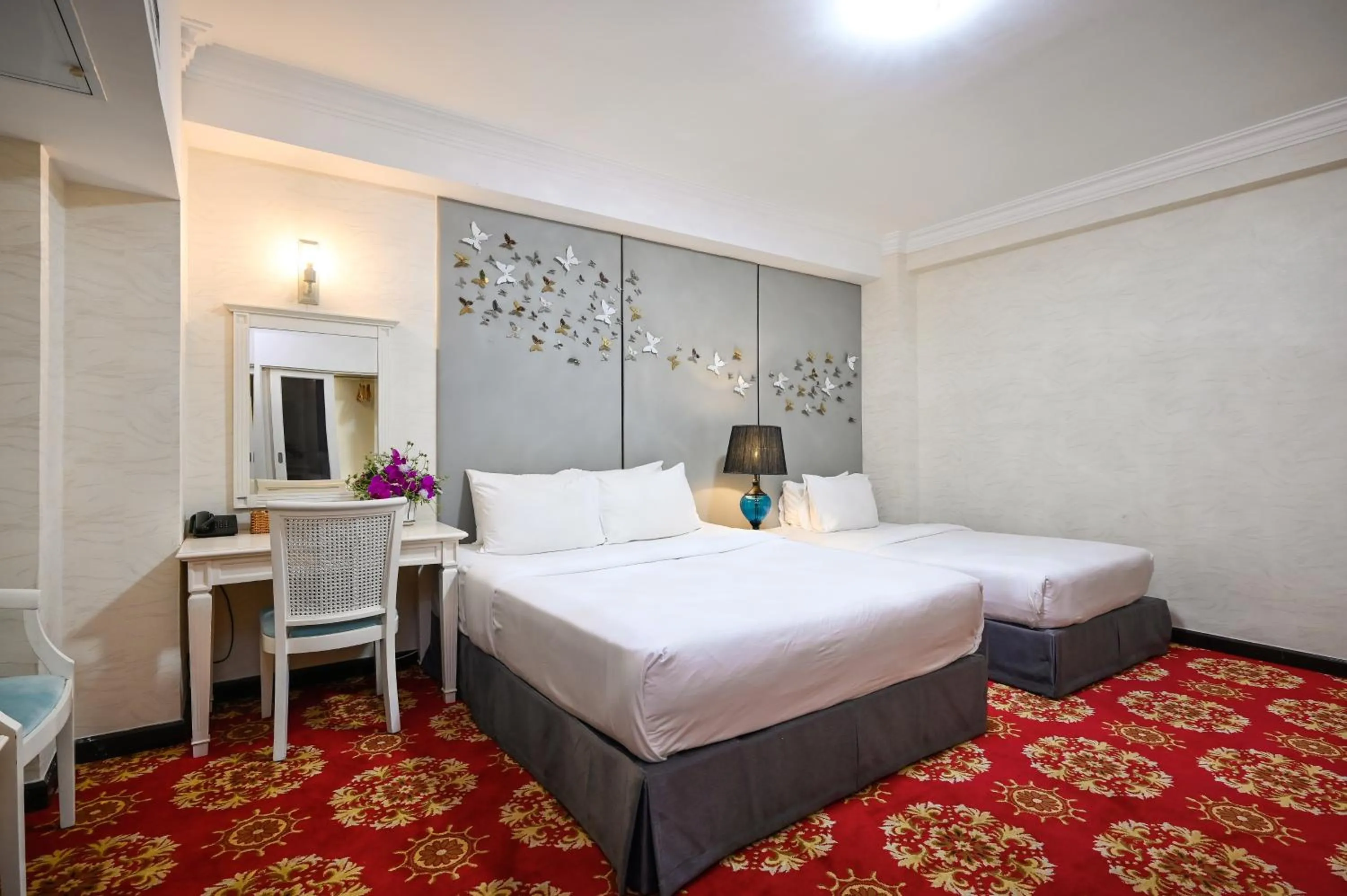 Bedroom, Bed in California Saigon Hotel & Rooftop Pool