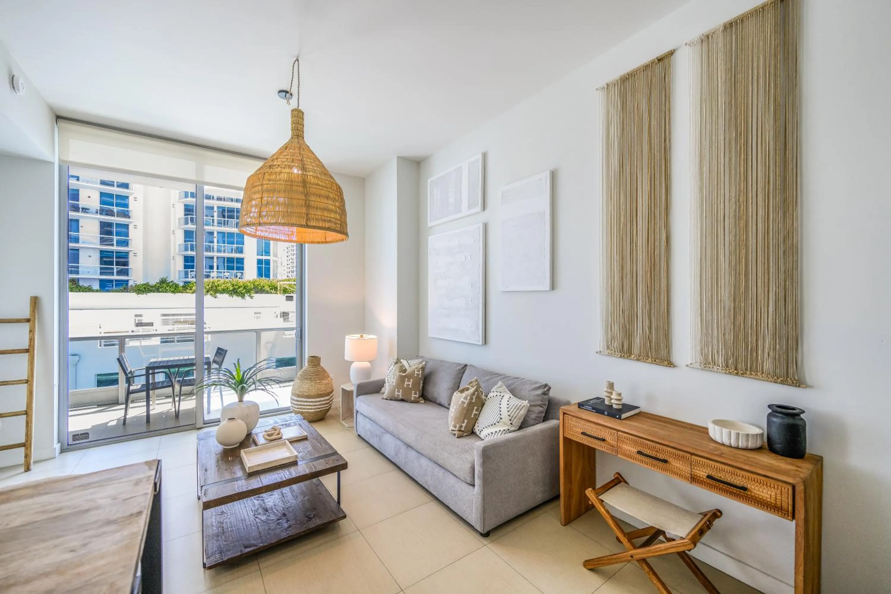 Living room in Monte Carlo by Miami Vacations