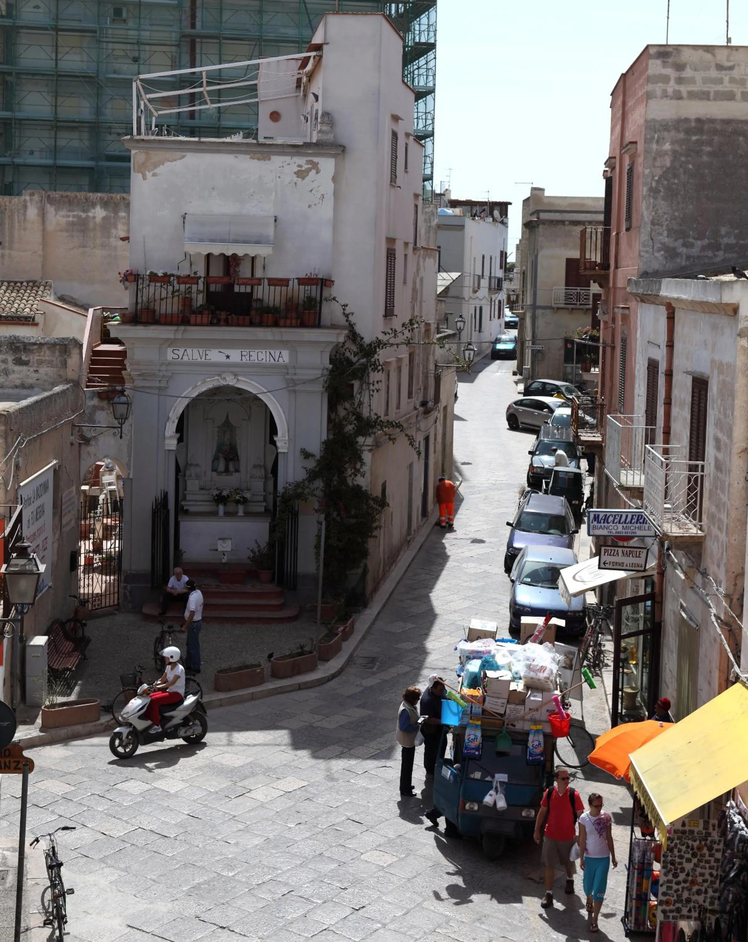 Street view in B&B Favignana