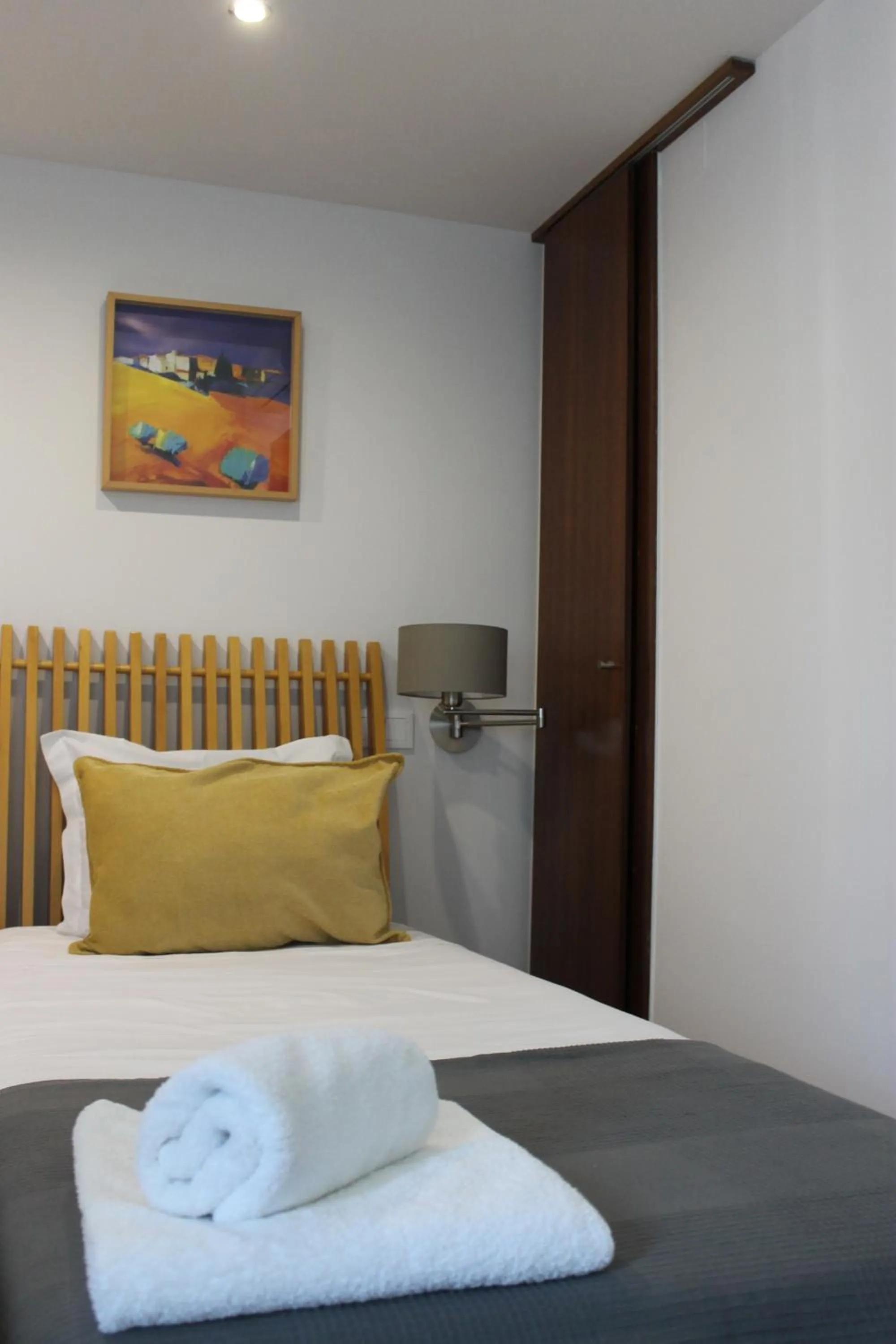 Bed in Hotel Paulo VI