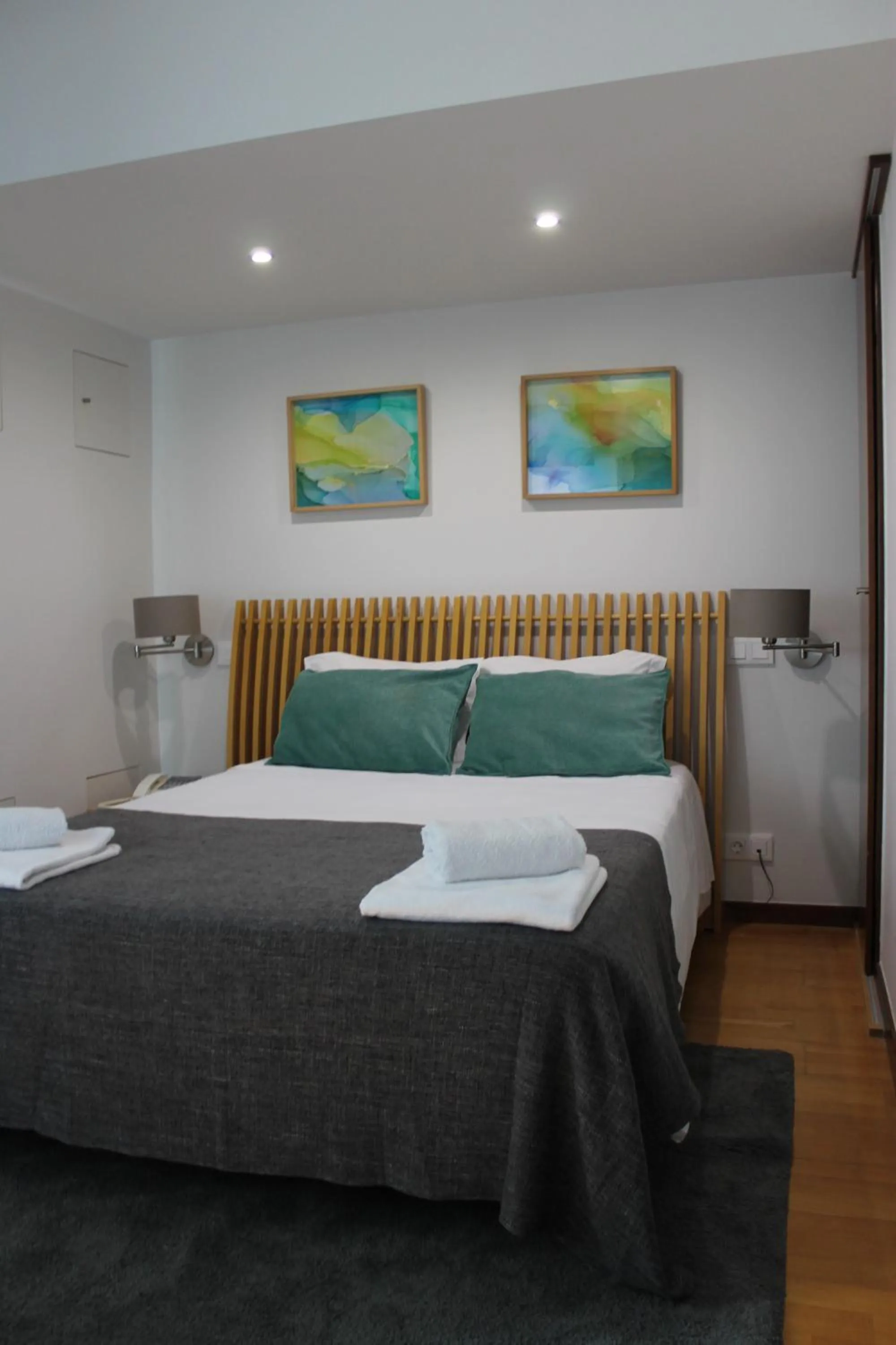 Bed in Hotel Paulo VI