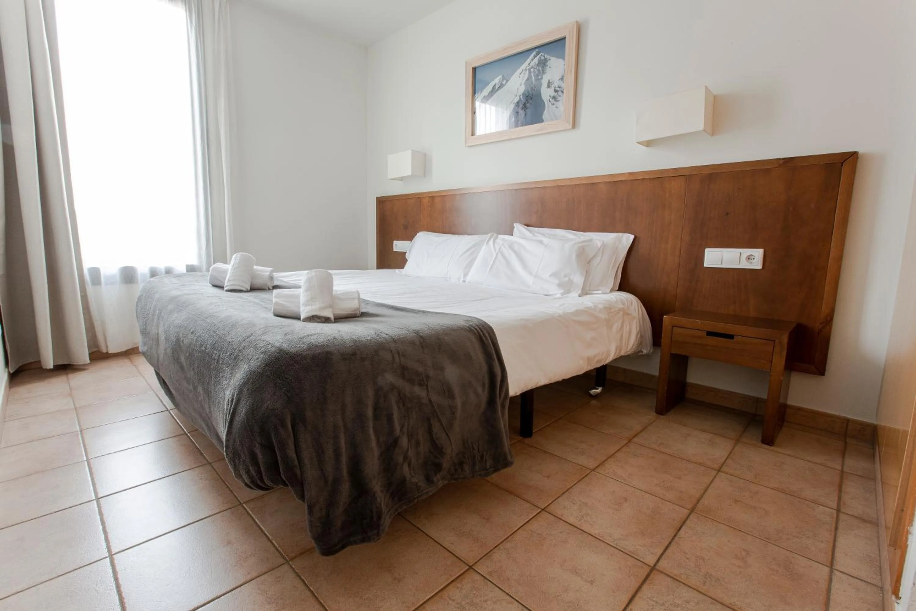 Bed in Outdoor Apartaments - Ski