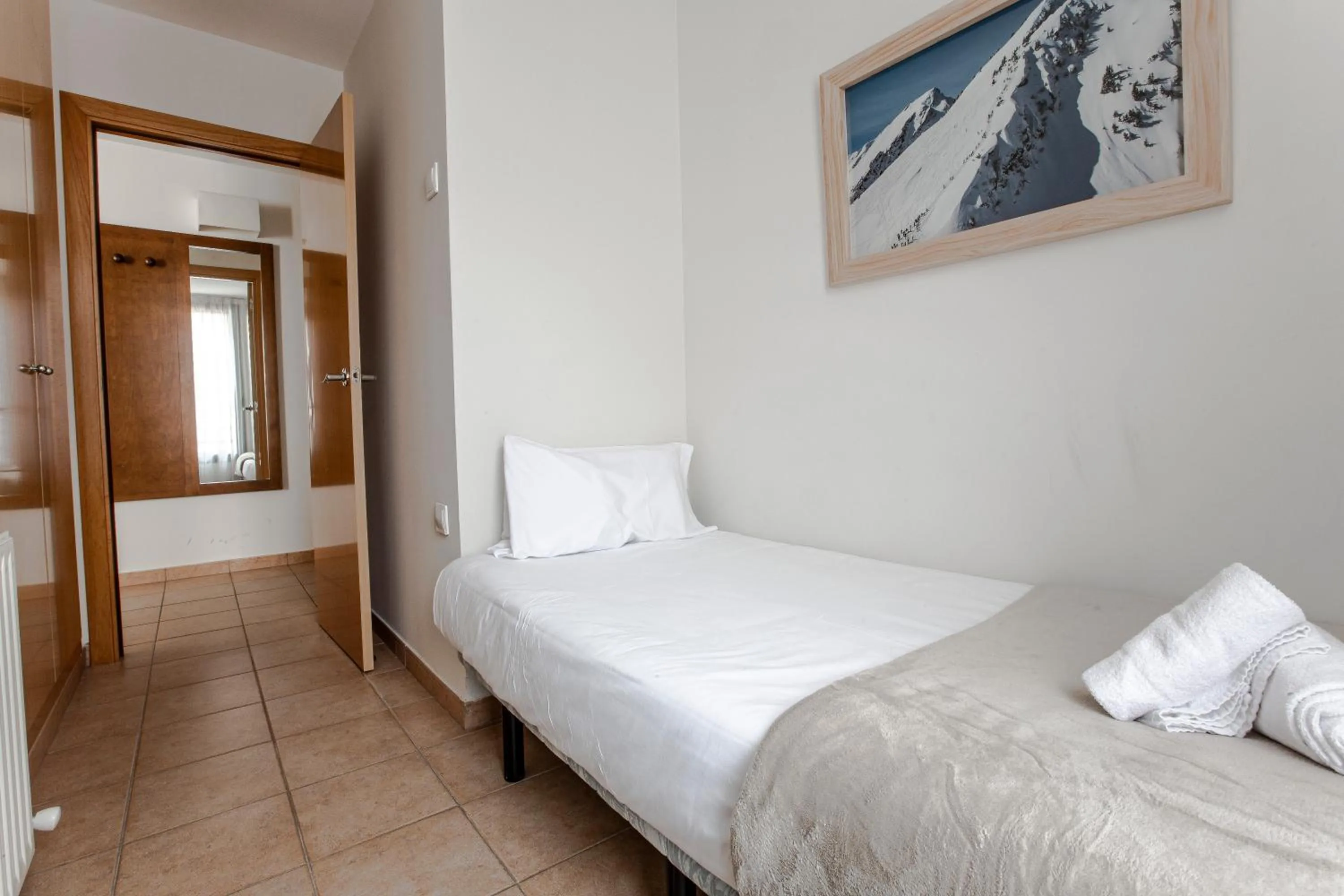 Bed in Outdoor Apartaments - Ski