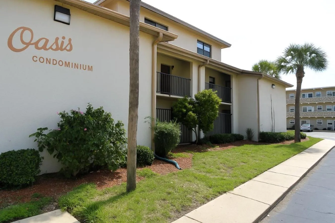 Property building in Welcome to Oasis #21 Your Coastal Retreat in Daytona Beach Shores-Walk To The Beach