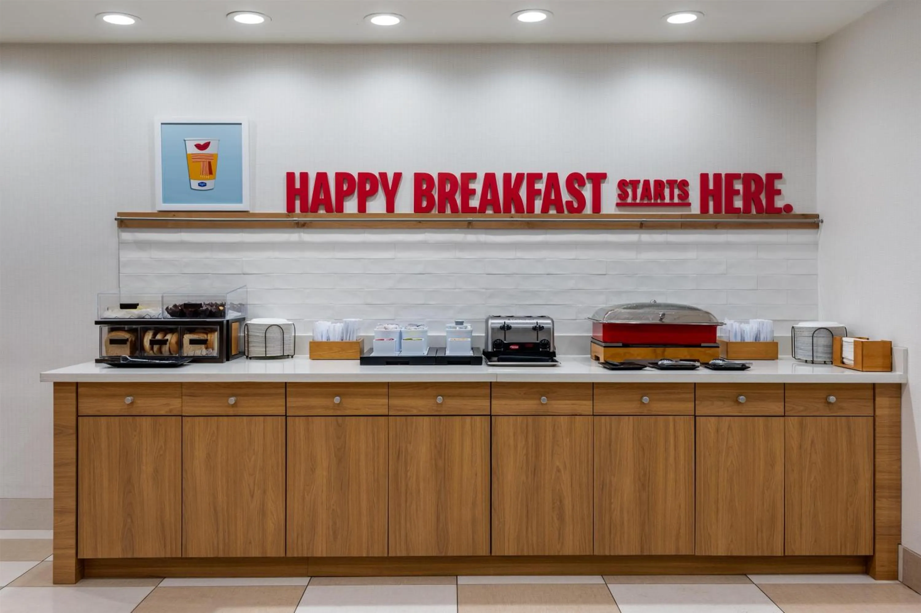 Breakfast in Hampton Inn Lake Charles