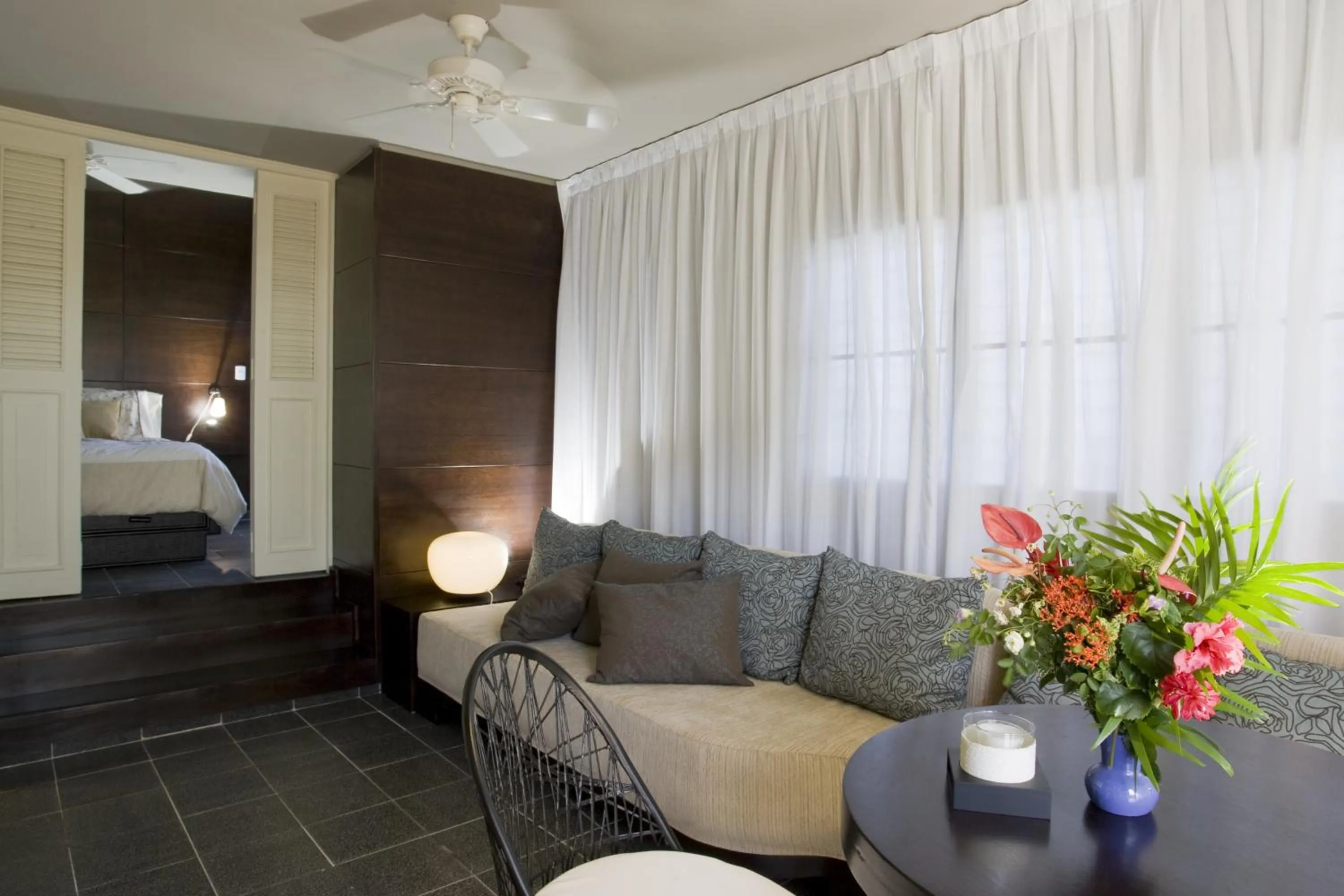 Living room, Bed in El Magnifico