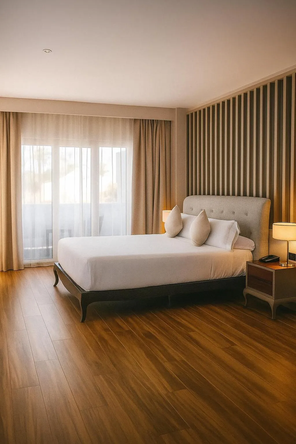 Bed in Alanda Marbella Hotel & Wellness