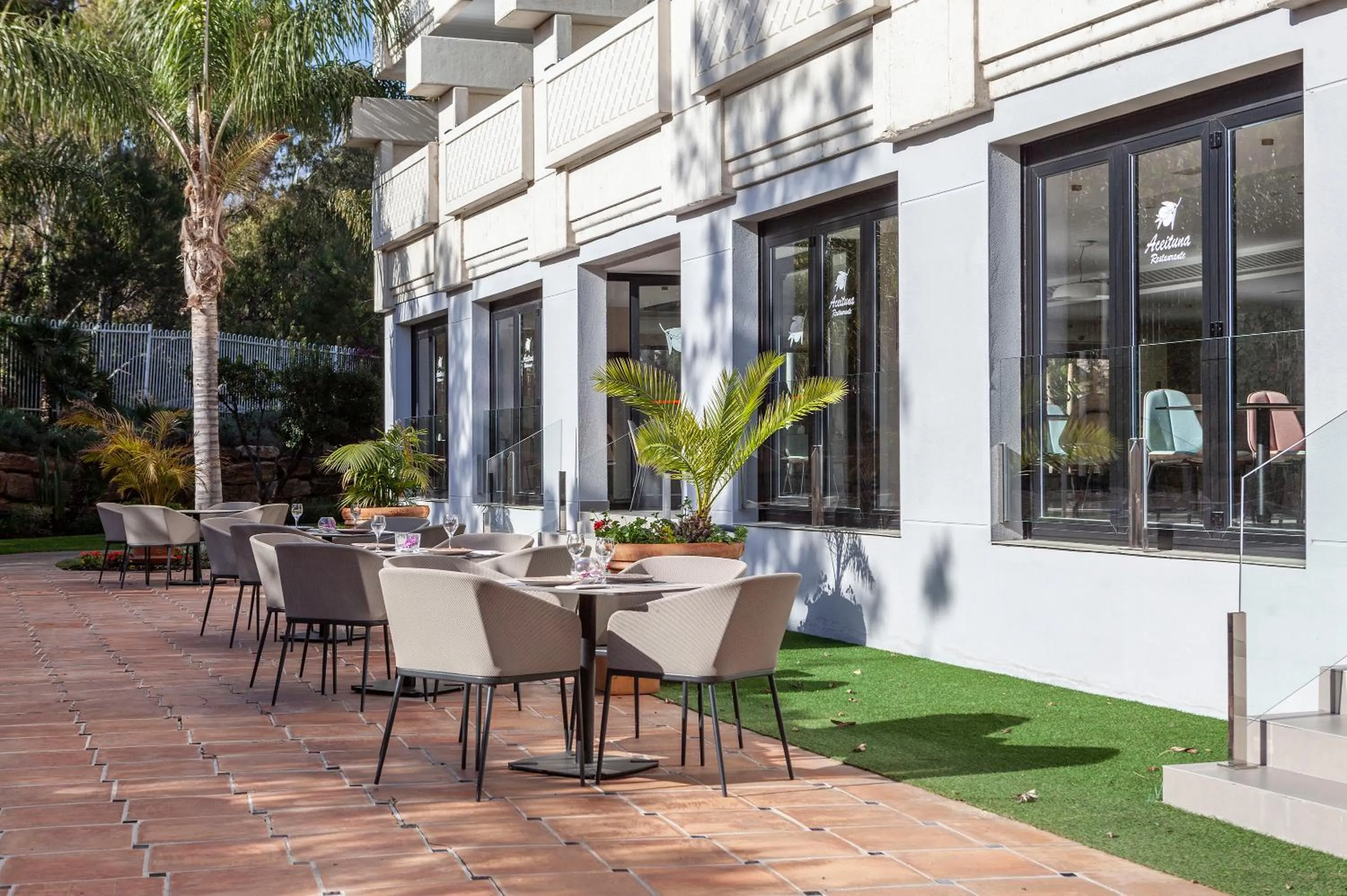 Patio in Alanda Marbella Hotel & Wellness