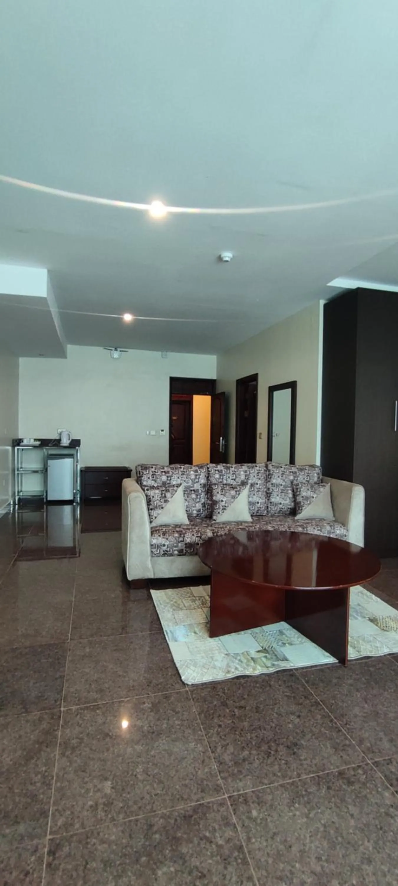 Seating area in Koki Hotel