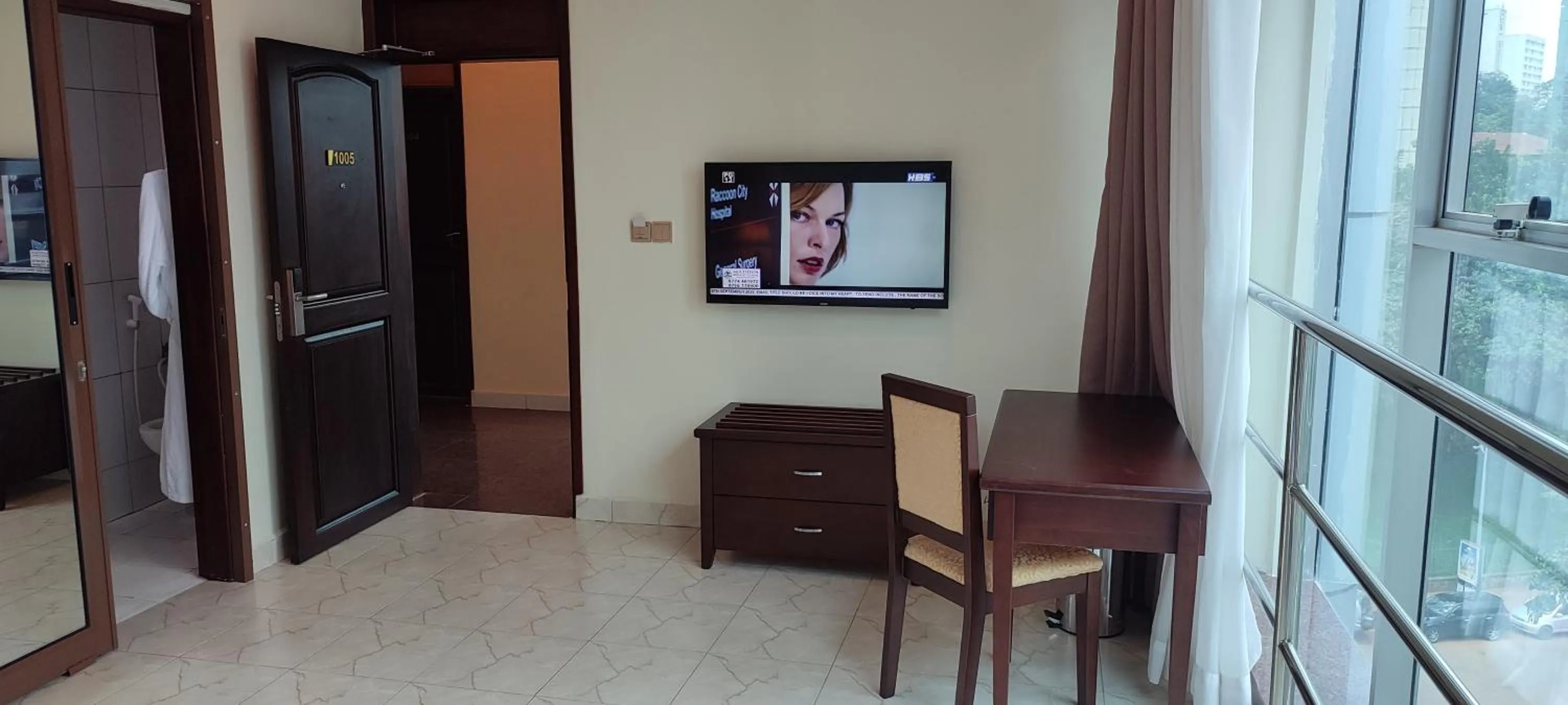 Bathroom in Koki Hotel