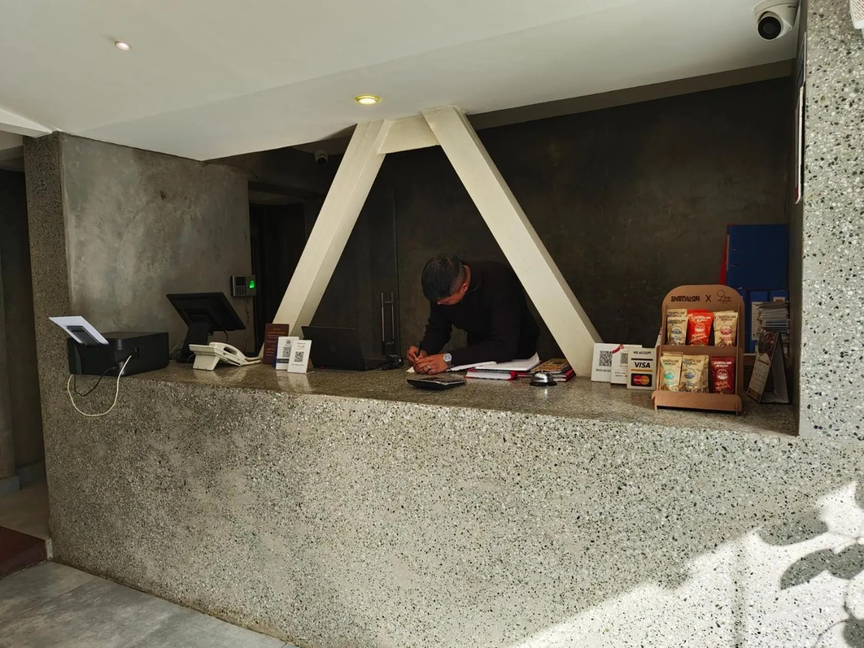 Lobby or reception in 9ine Thamel Hotel