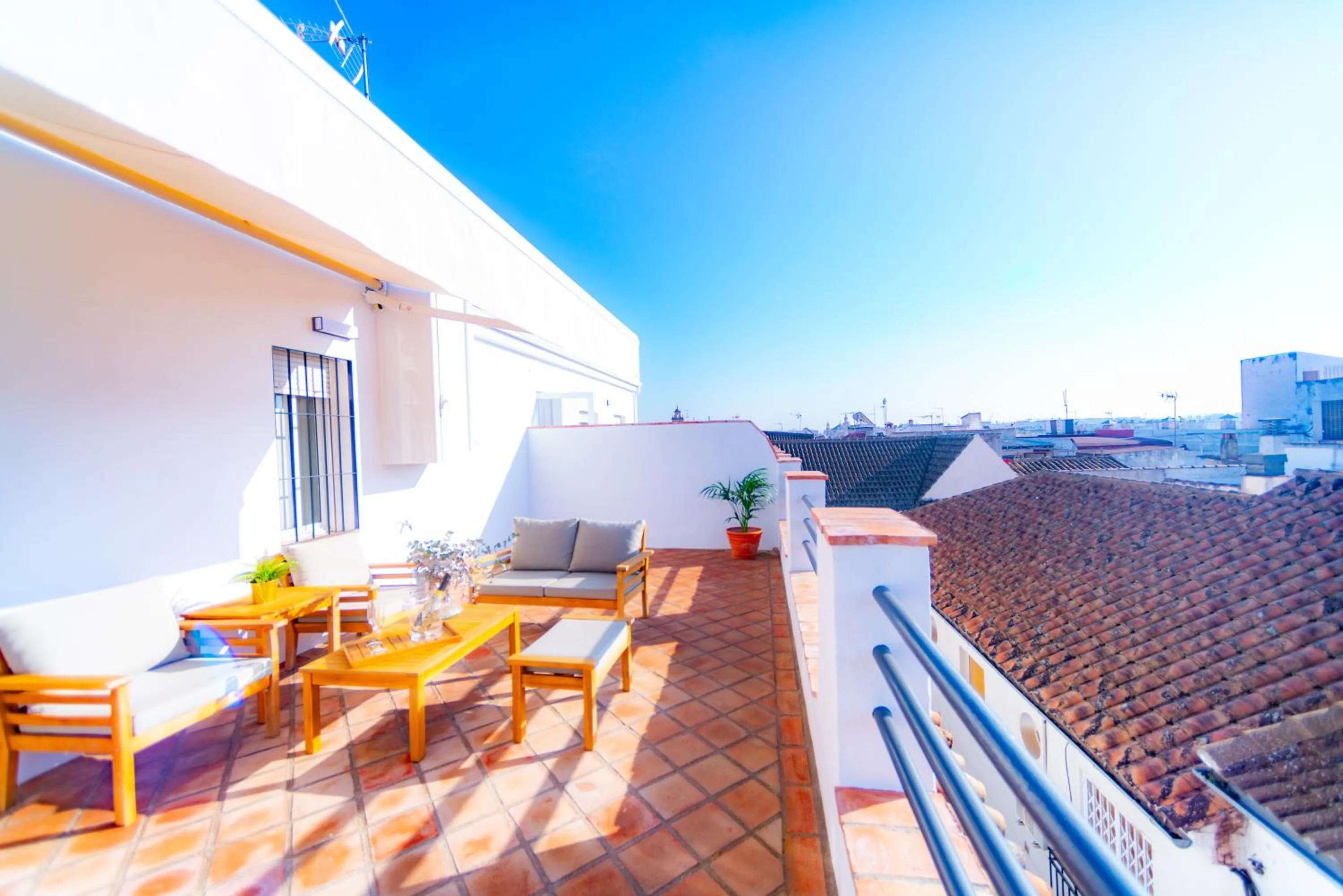 Balcony/Terrace in Suites Casa San Mateo