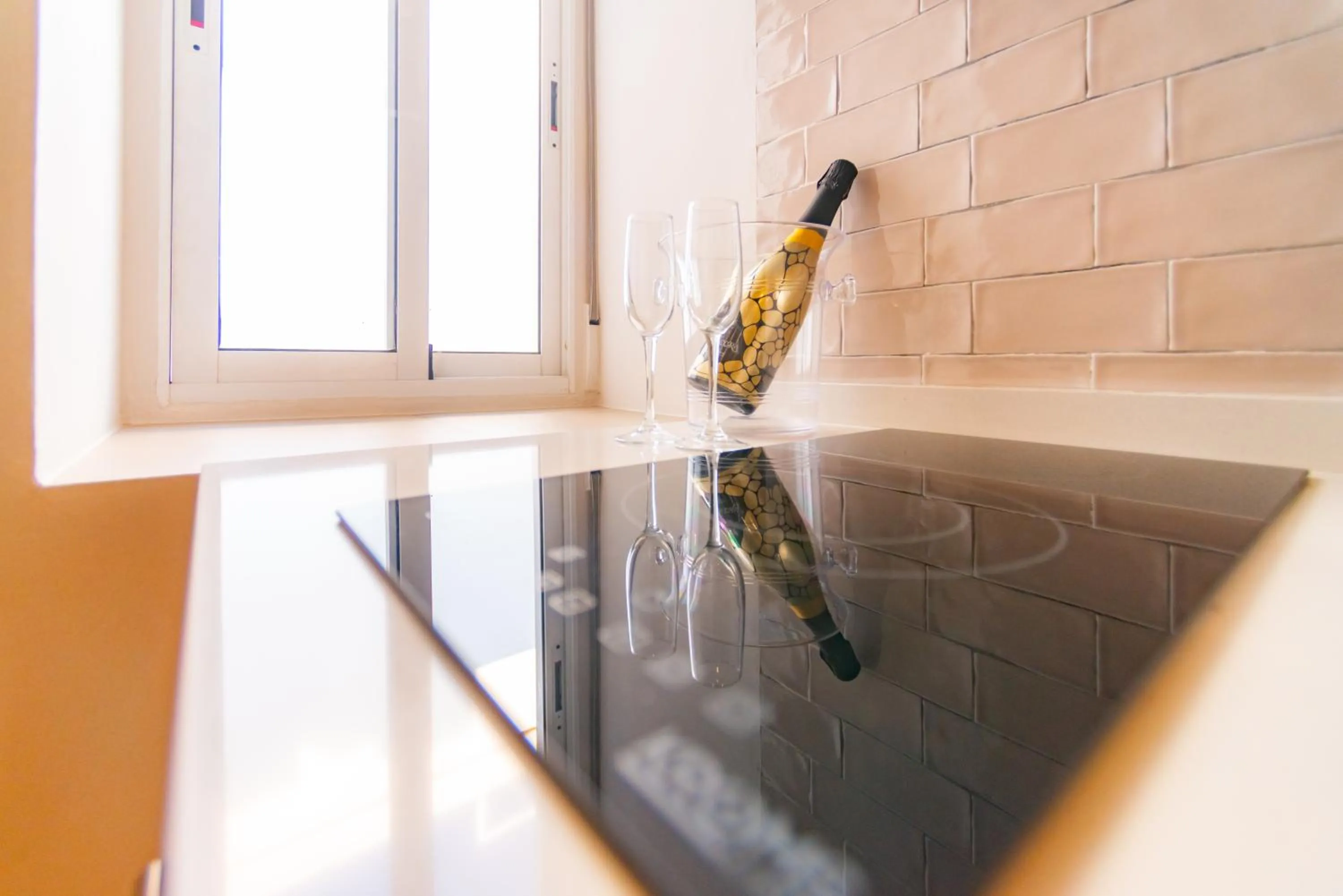 stove in Suites Casa San Mateo