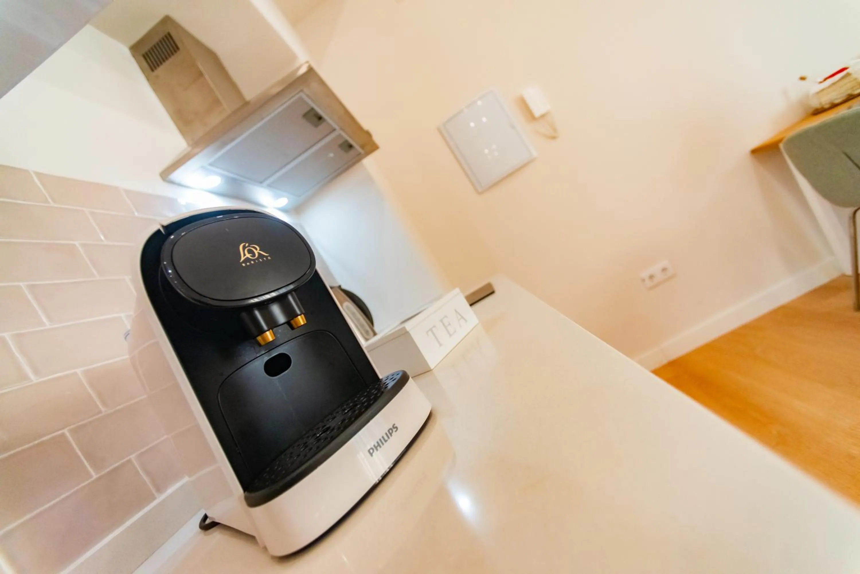 Kitchen or kitchenette in Suites Casa San Mateo