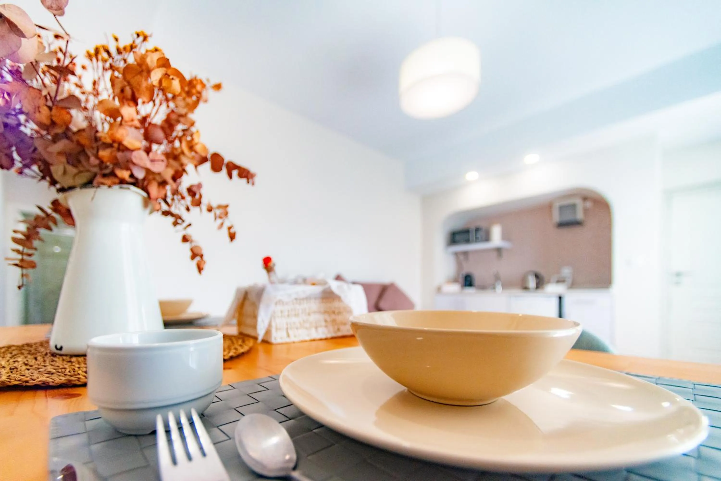 Dining area in Suites Casa San Mateo