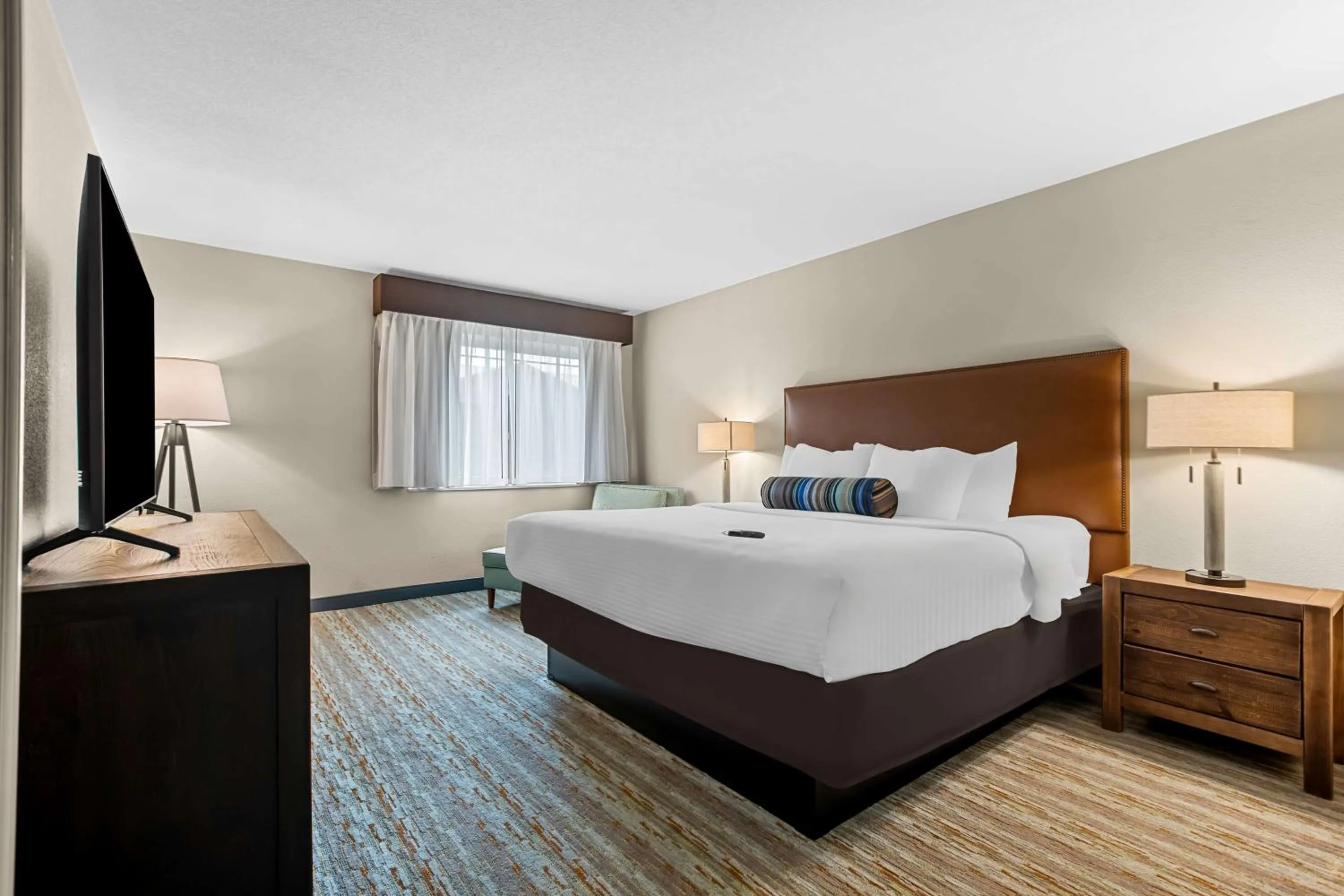 Bedroom, Bed in Best Western Downtown Casper Hotel