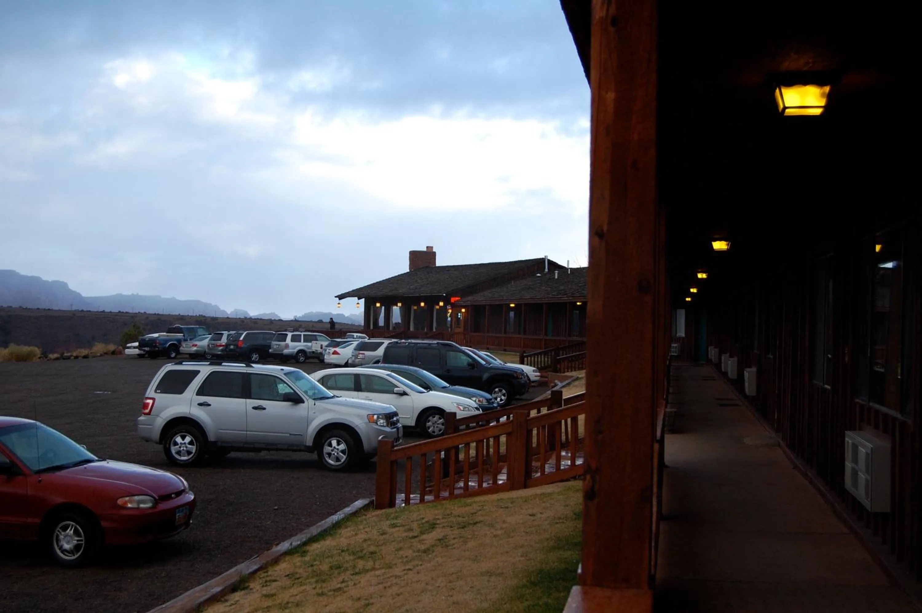 Balcony/Terrace in The Rim Rock Inn