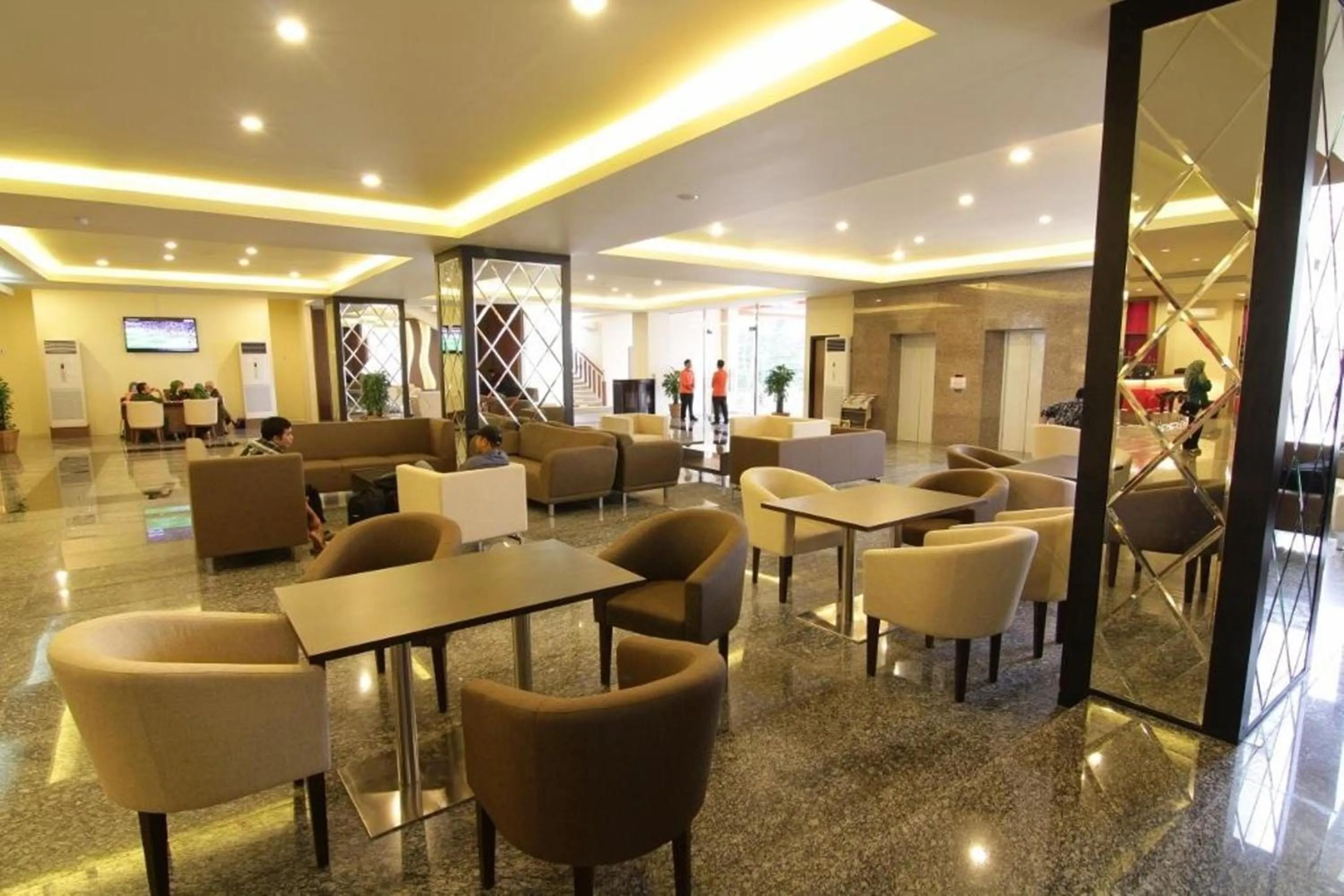 Lobby or reception in Grand Asia Hotel