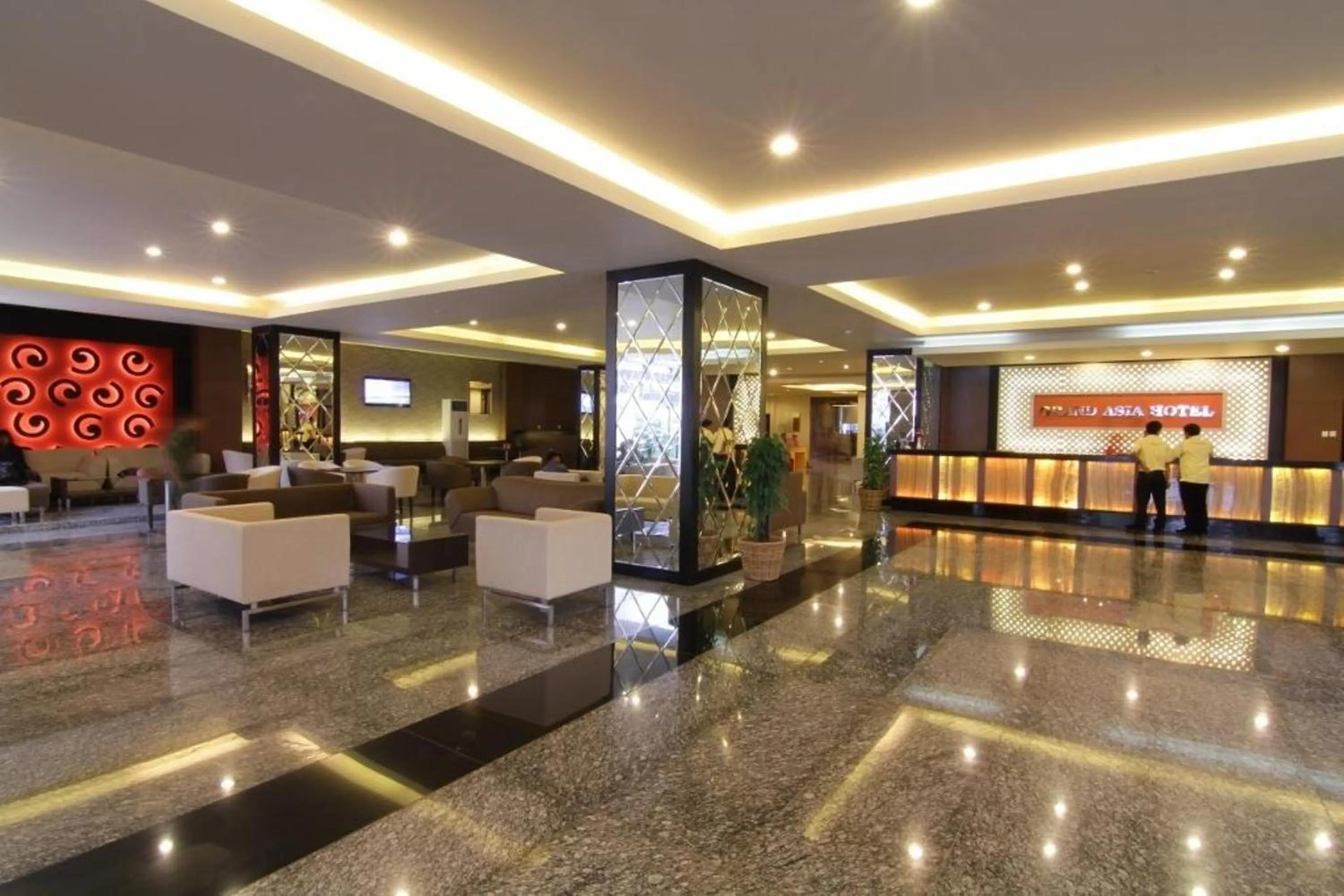 Lobby or reception in Grand Asia Hotel