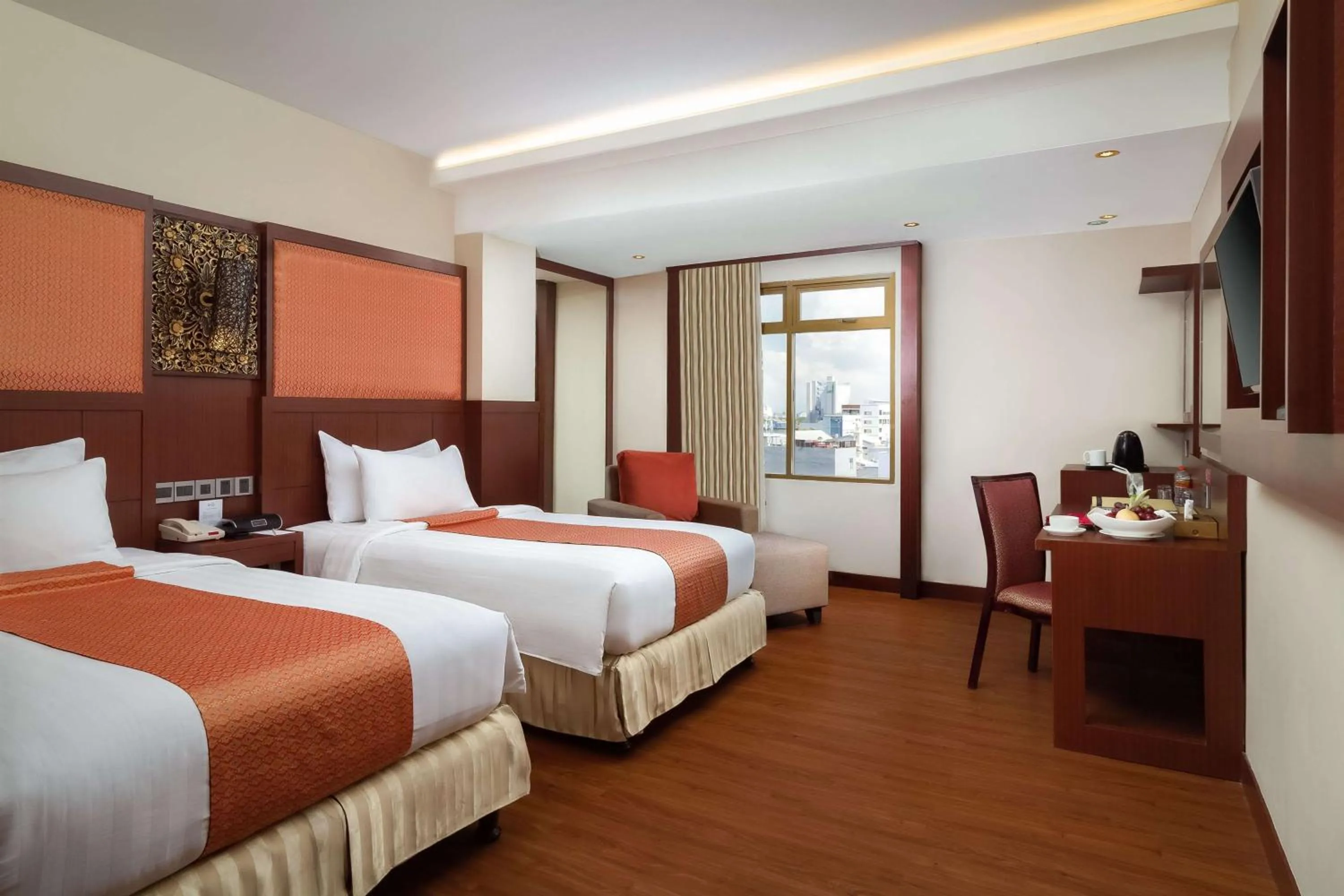 Photo of the whole room, Bed in Best Western Plus Makassar Beach