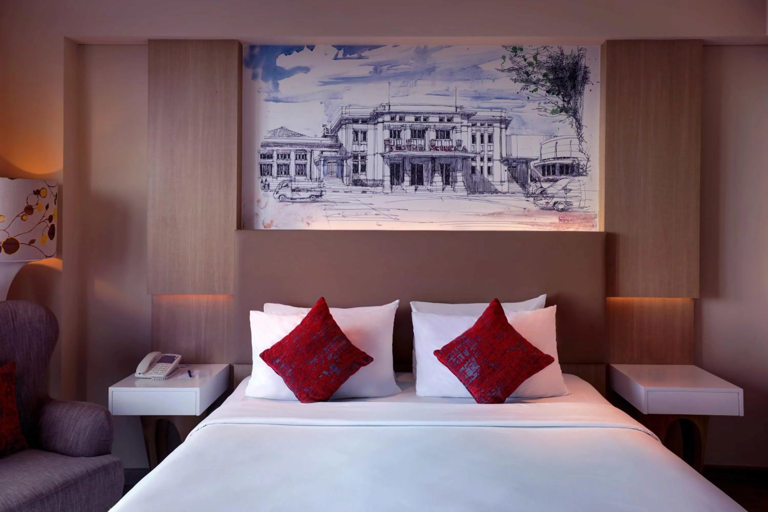 Bedroom, Bed in Grand Mercure Bandung Setiabudi