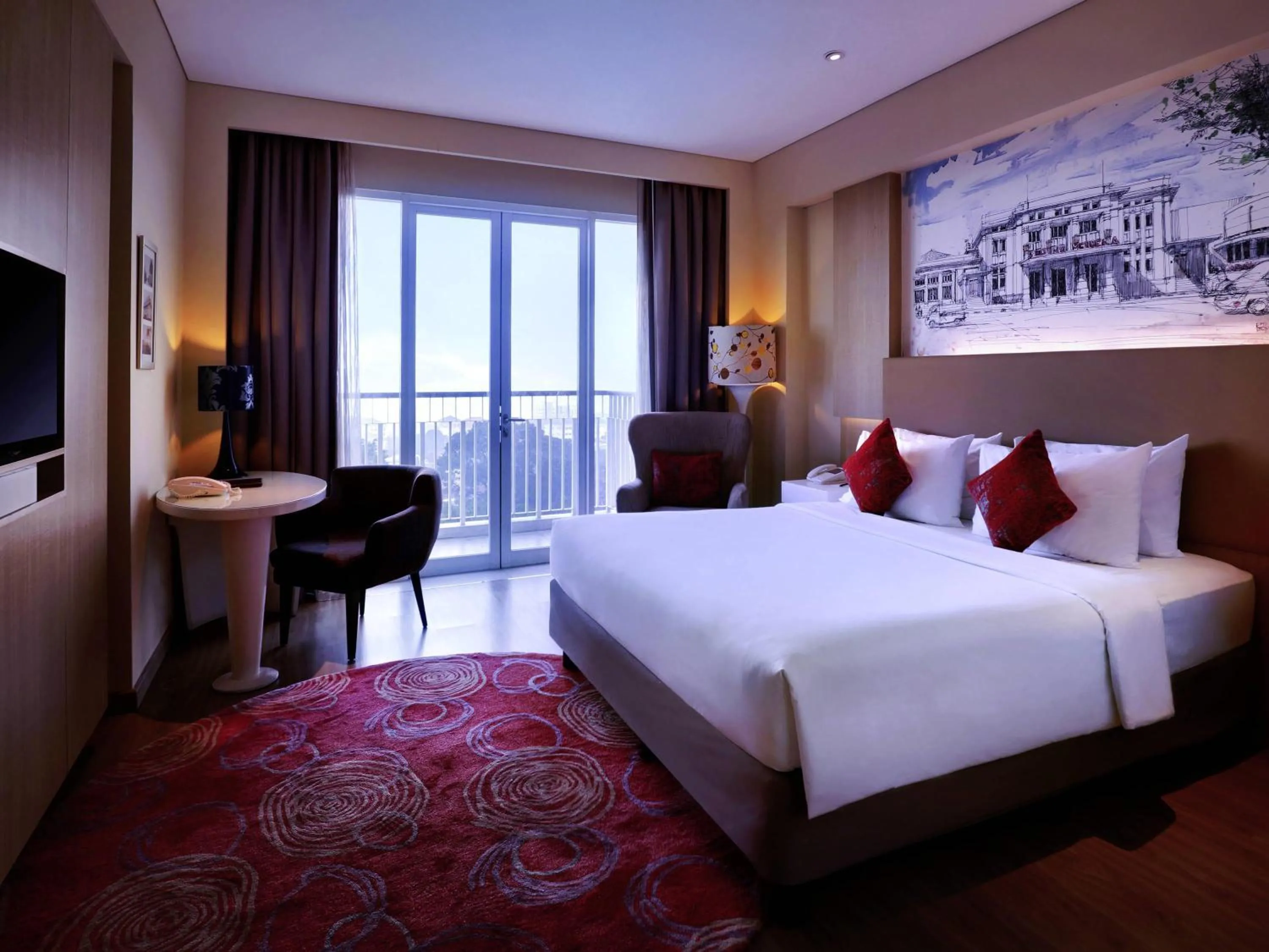 Bedroom, Bed in Grand Mercure Bandung Setiabudi