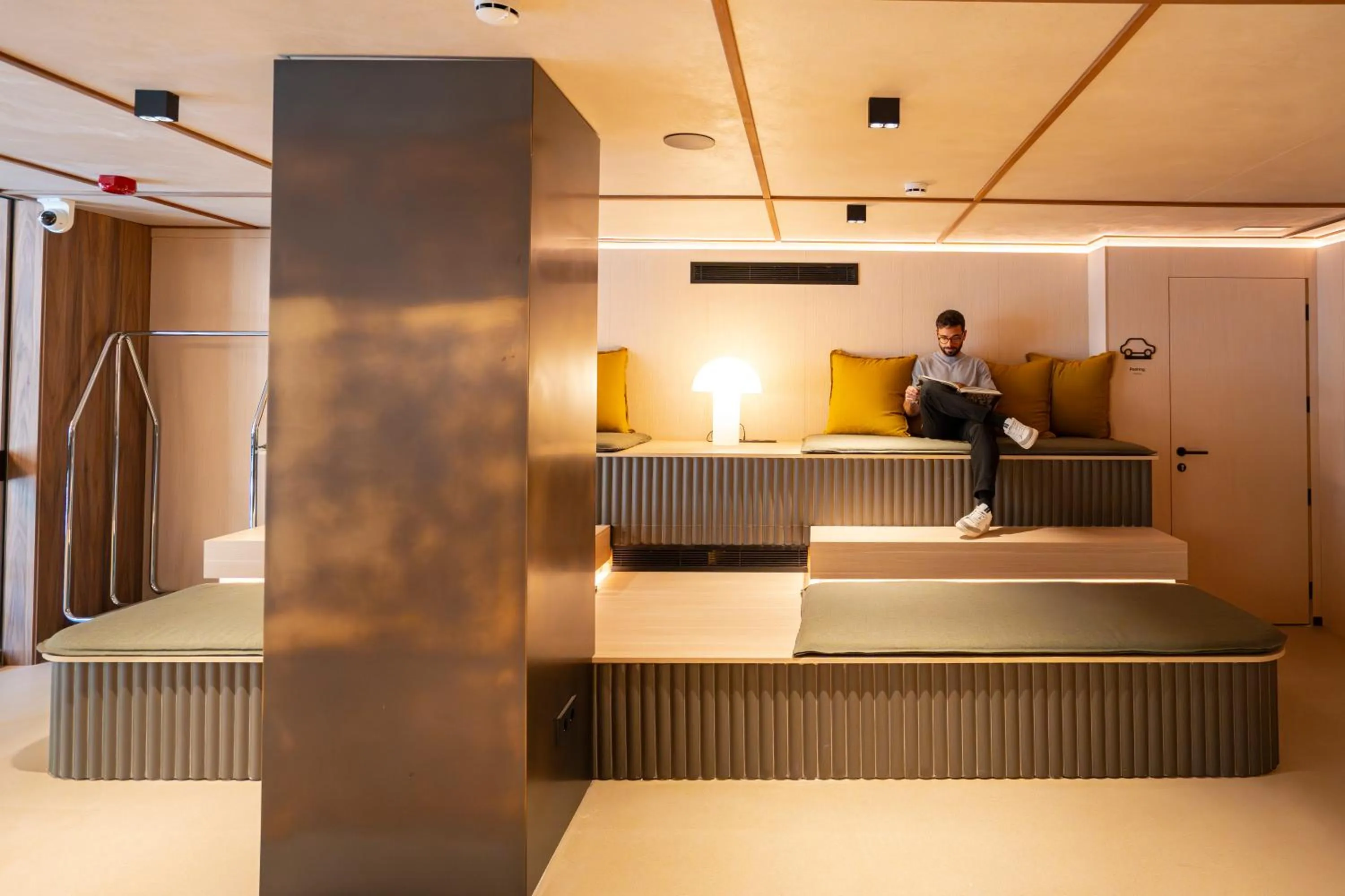 Lobby or reception in Zenit Borrell