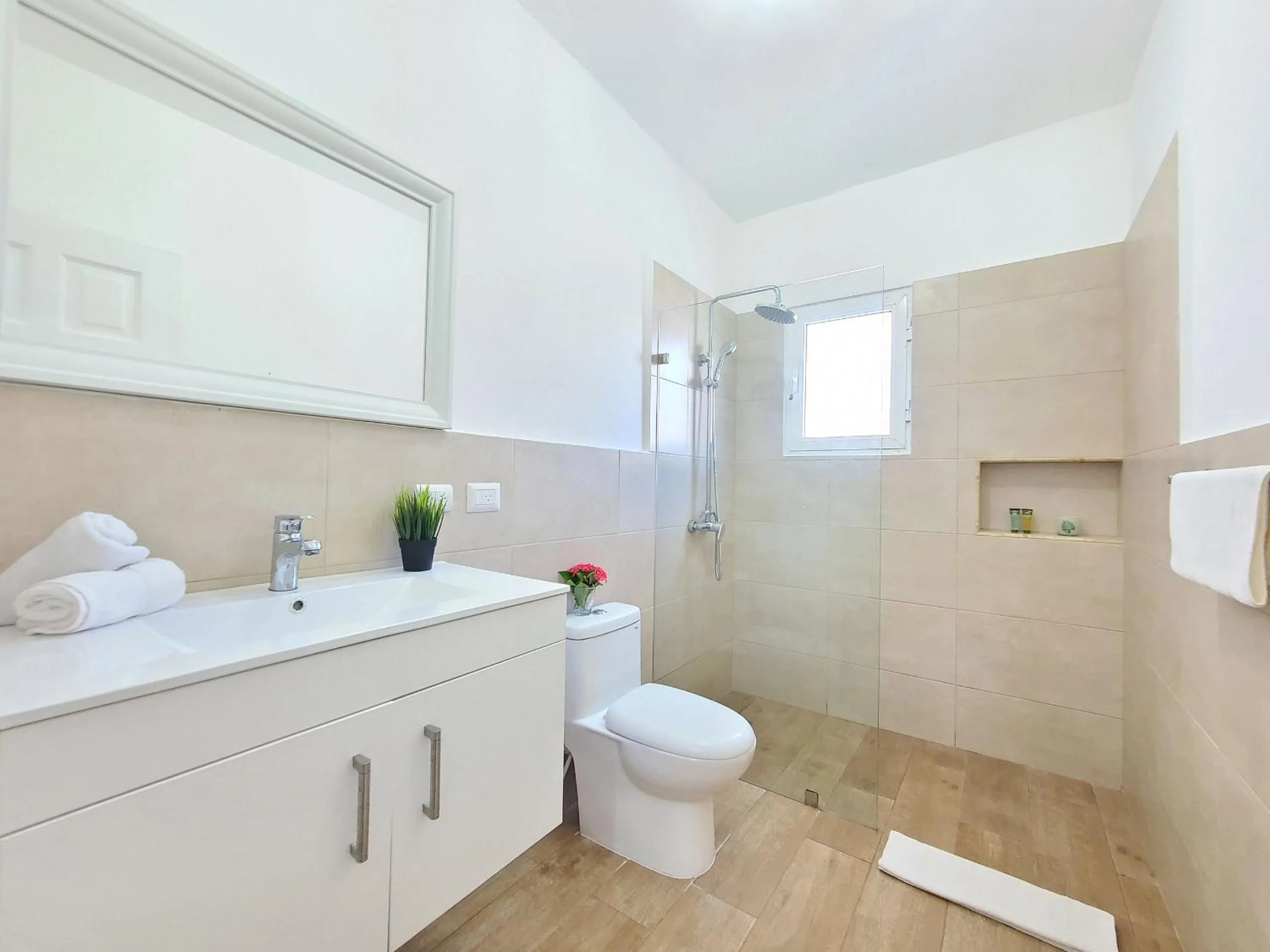 Toilet in El Dorado Apartment 1bedroom walking distance from Playa Bavaro