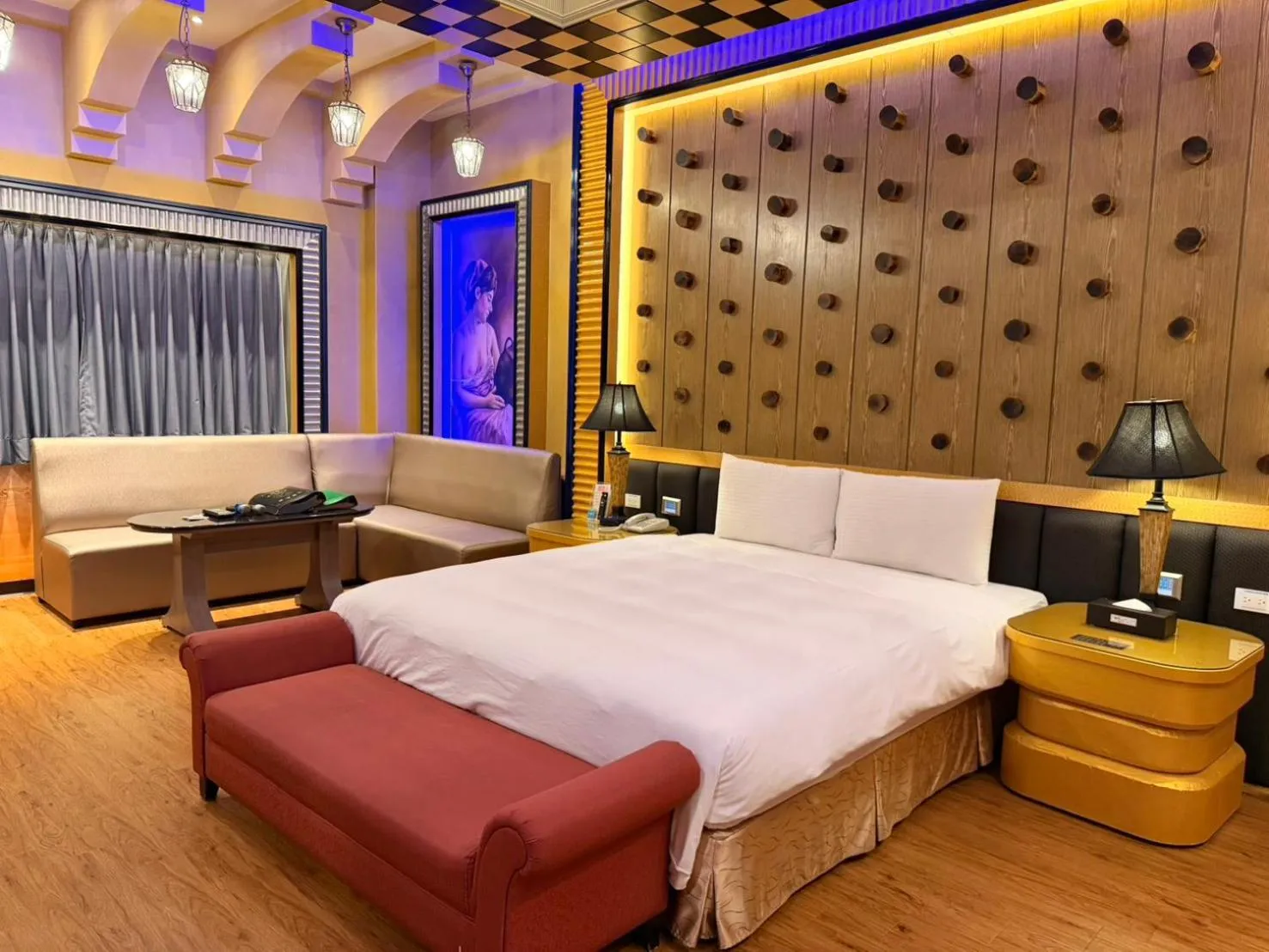 Bedroom, Bed in Wei Feng Exquisite Motel Pintung Branch