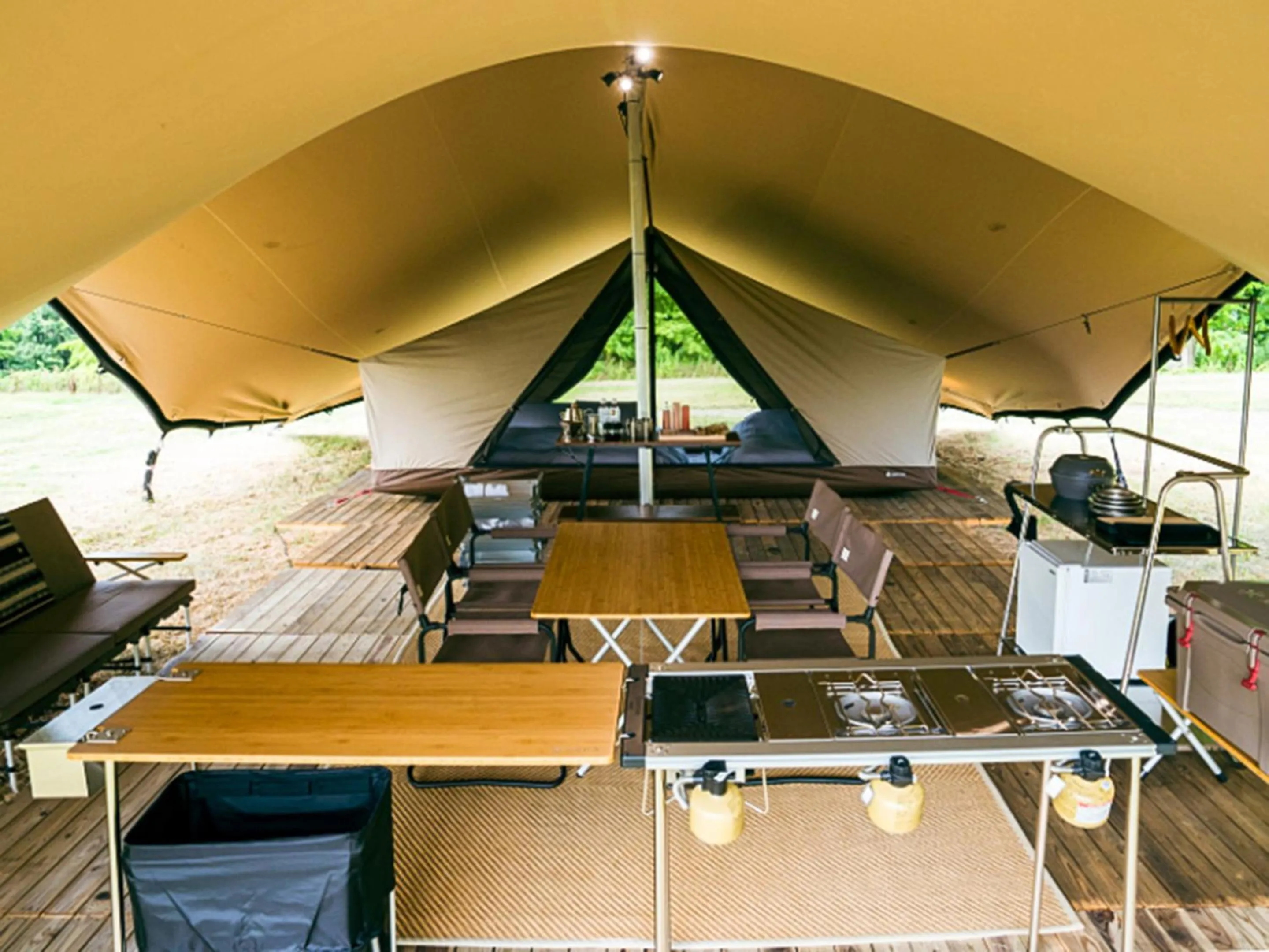 Area and facilities in SNOW PEAK FIELD SUITE SPA HEADQUARTERS