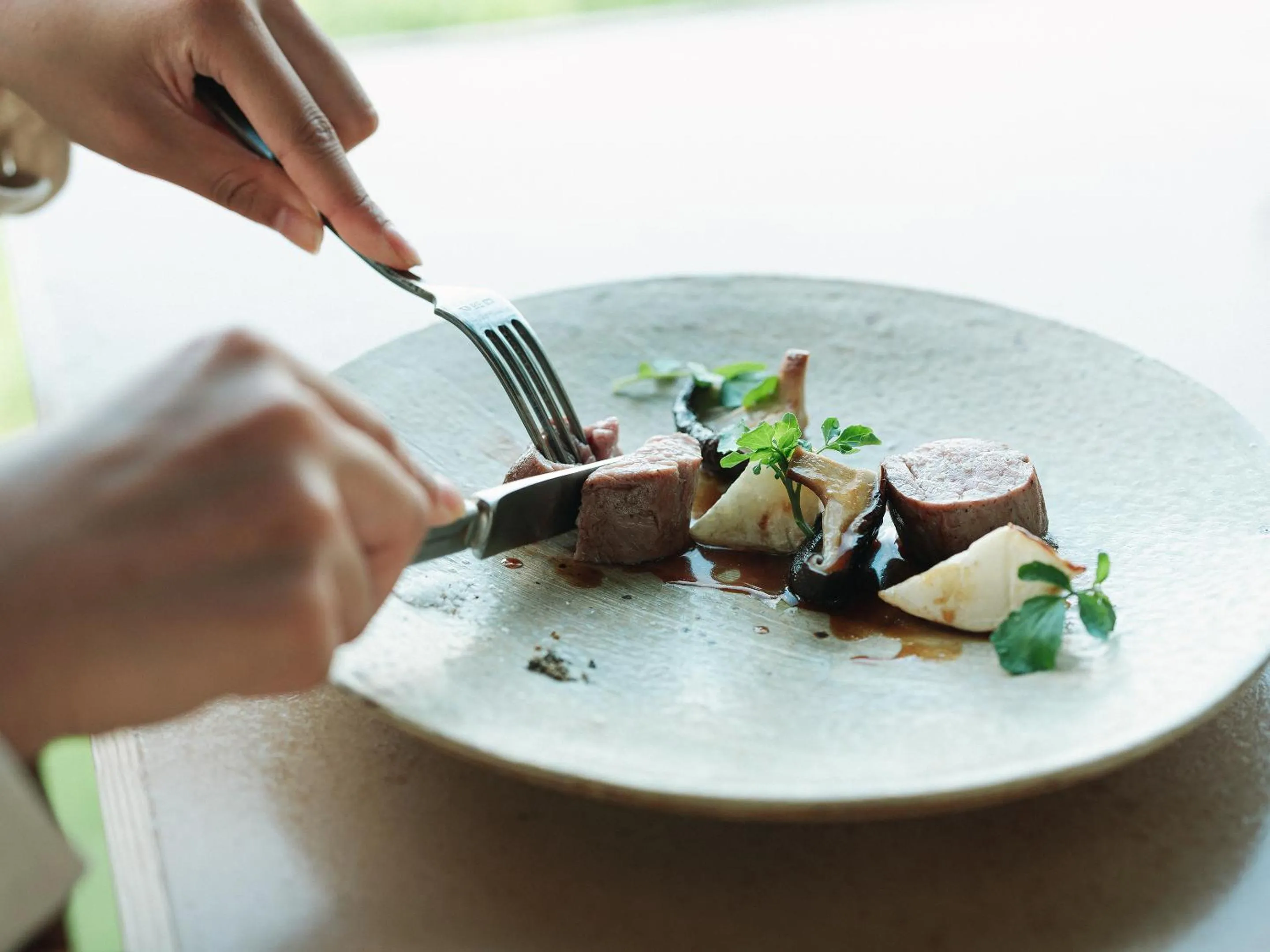 Food close-up in SNOW PEAK FIELD SUITE SPA HEADQUARTERS