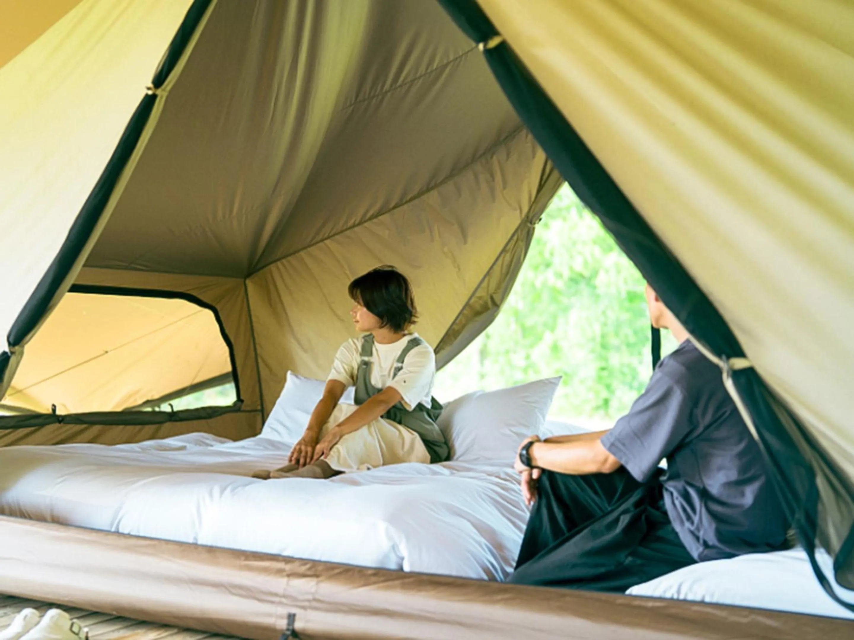 Photo of the whole room in SNOW PEAK FIELD SUITE SPA HEADQUARTERS