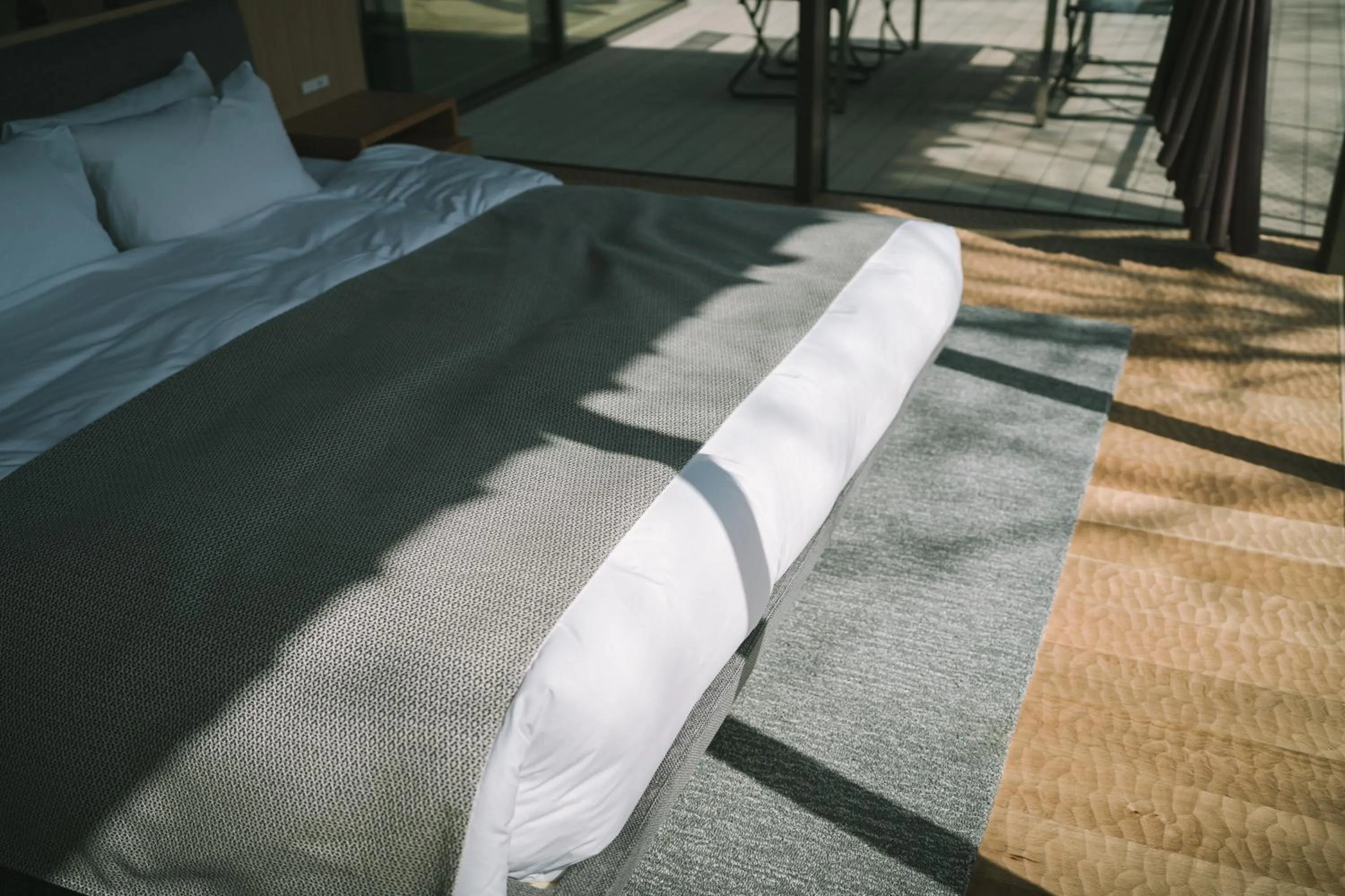 Bed in SNOW PEAK FIELD SUITE SPA HEADQUARTERS