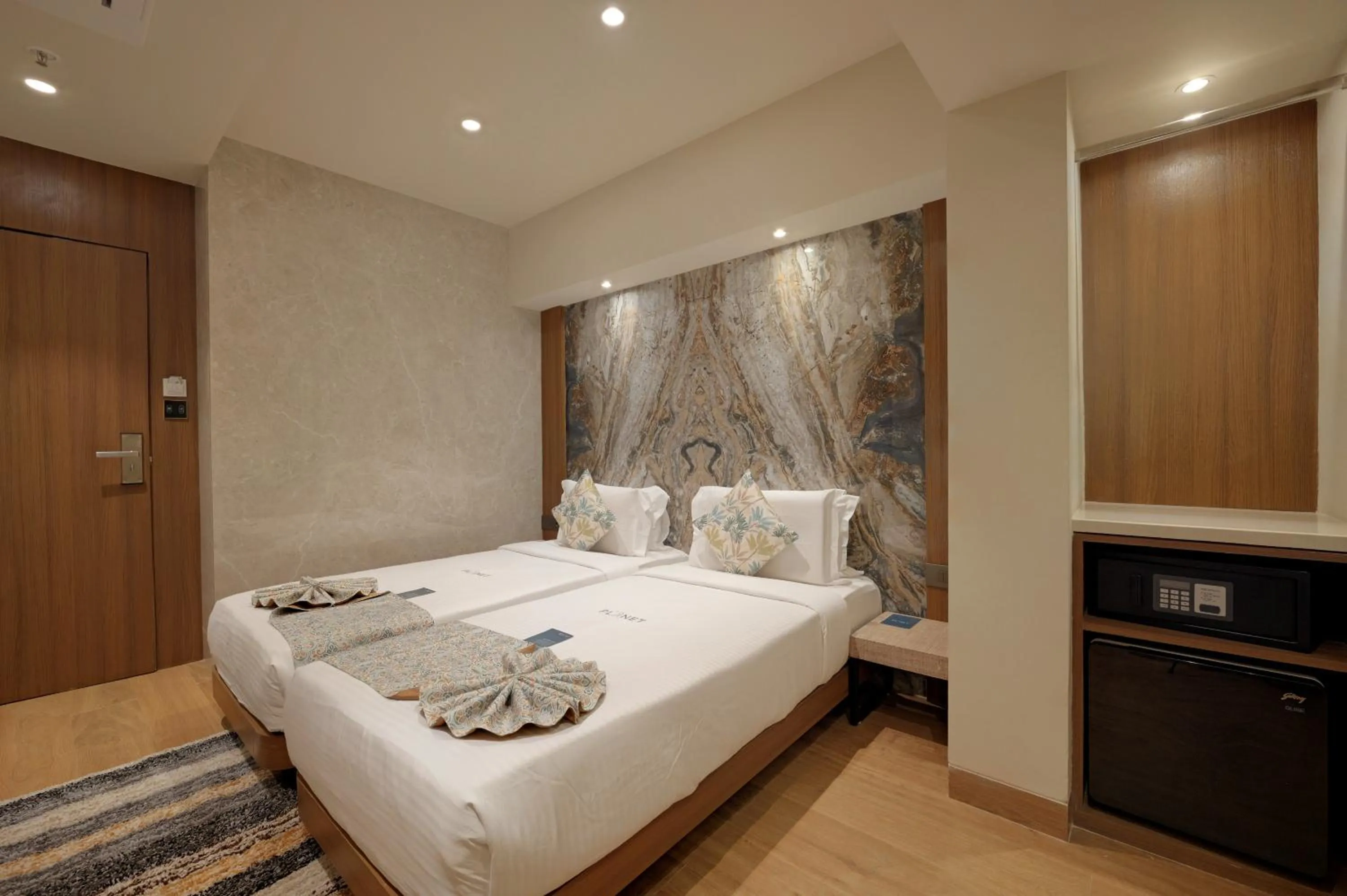 Bed in Planet Boutique Hotel