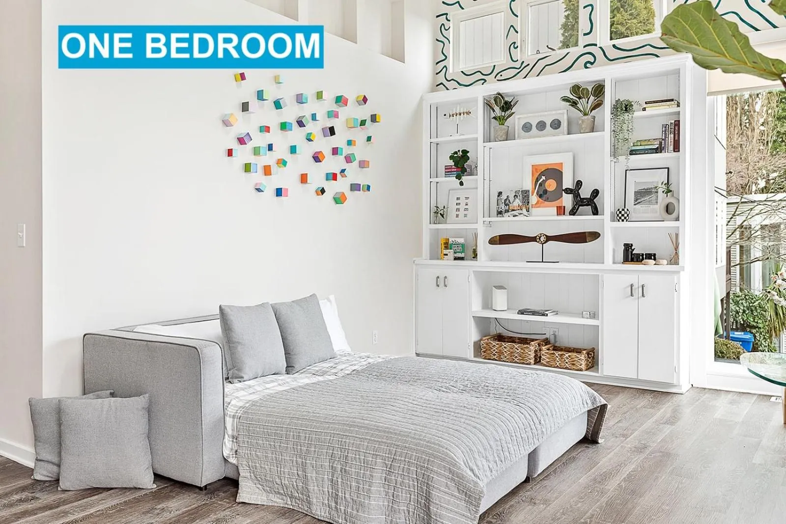 Bed in The Ferry House