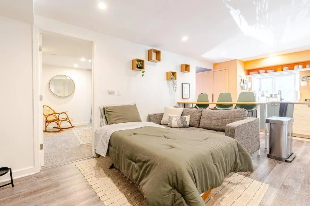 Bed in The Ferry House