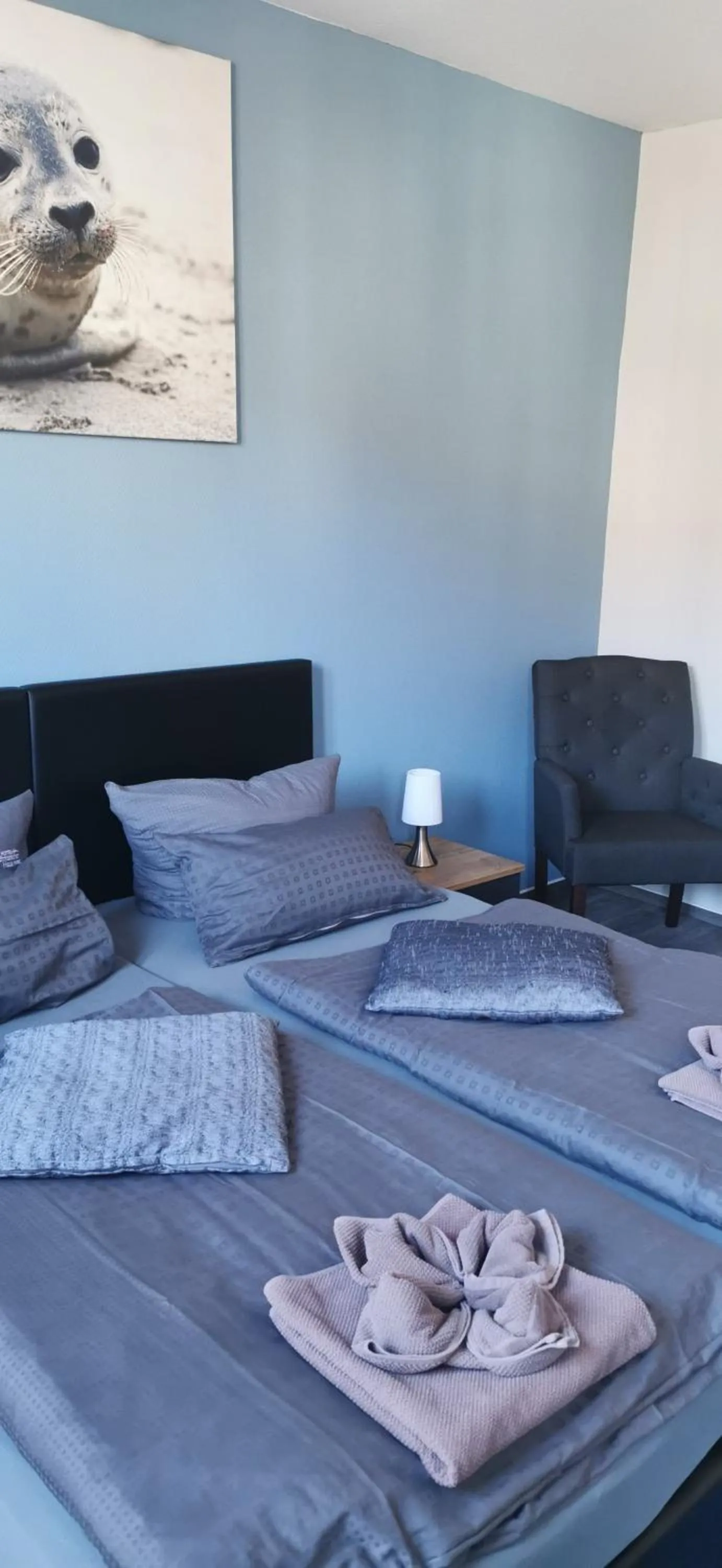 Photo of the whole room, Bed in Dithmarscher Haus