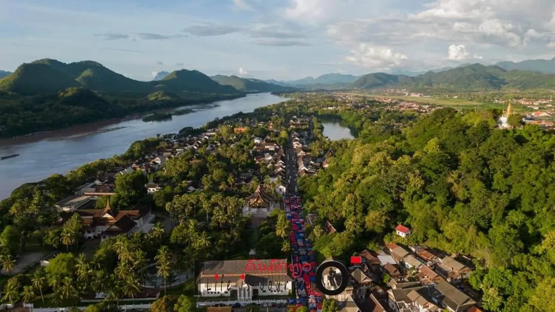 View (from property/room) in Namkhan View Luangprabang Resort