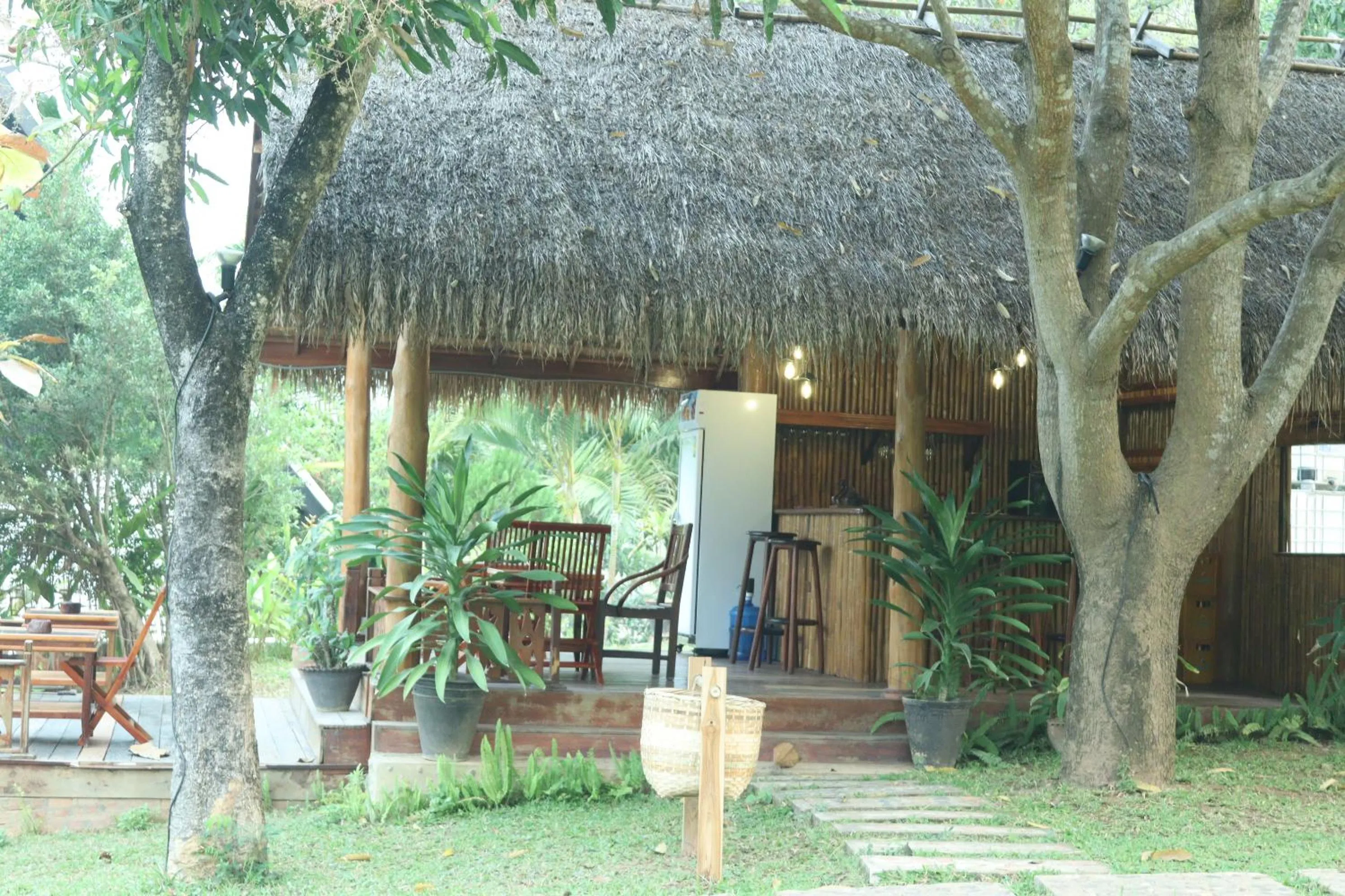 Lounge or bar in Namkhan View Luangprabang Resort