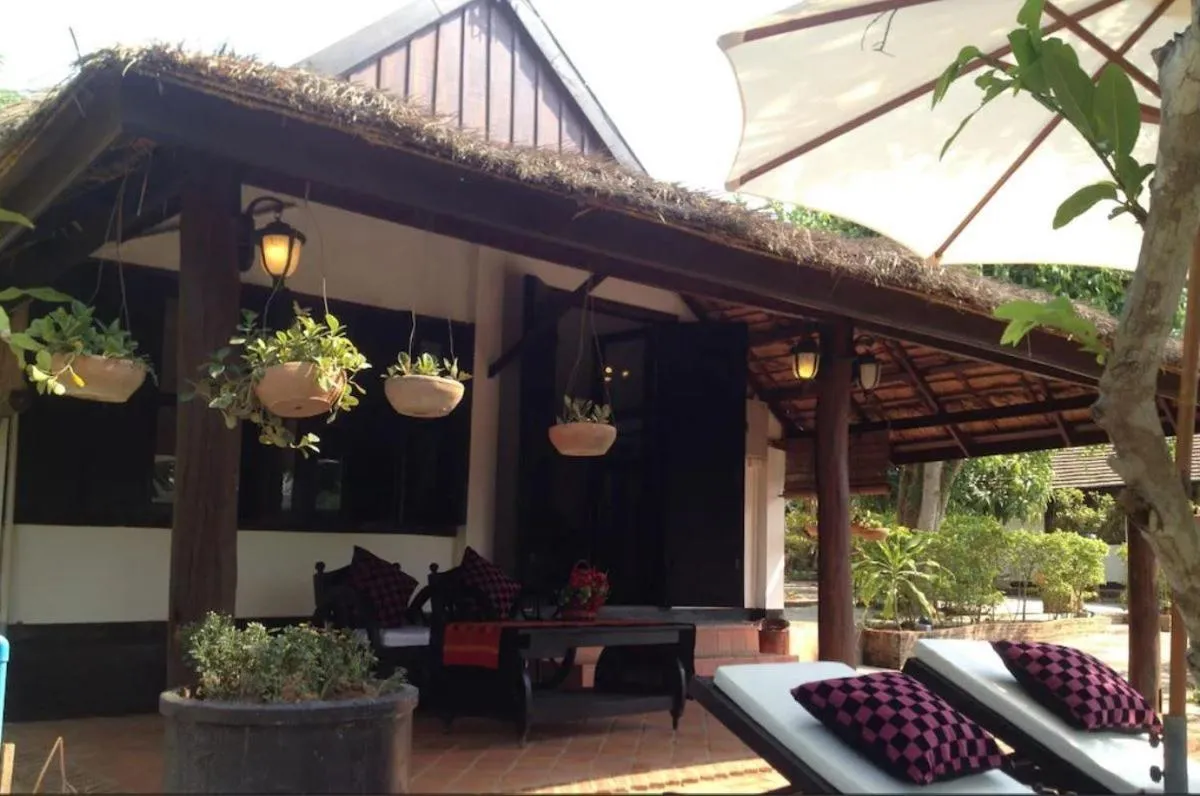 Garden in Namkhan View Luangprabang Resort