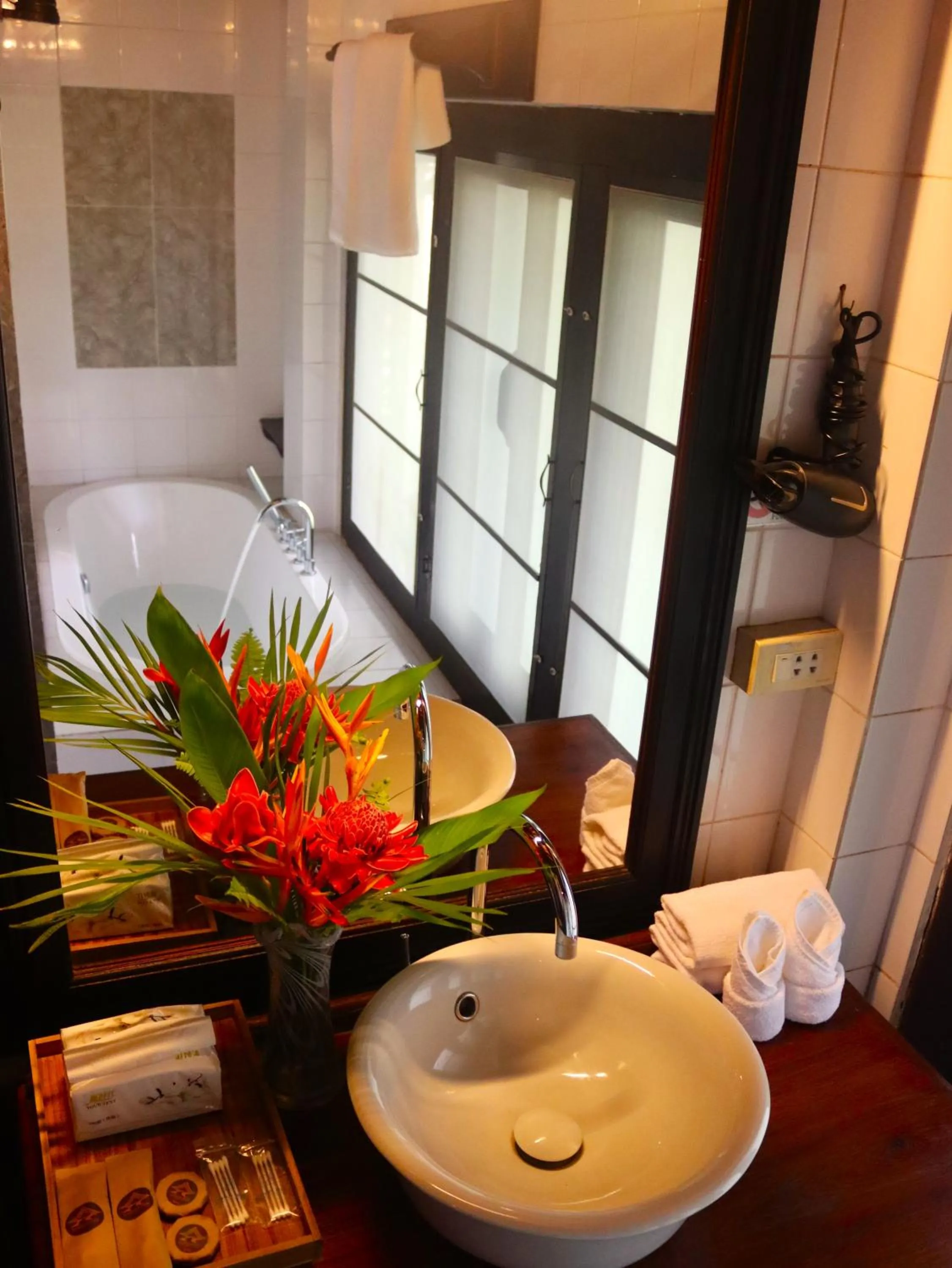 Bathroom in Namkhan View Luangprabang Resort