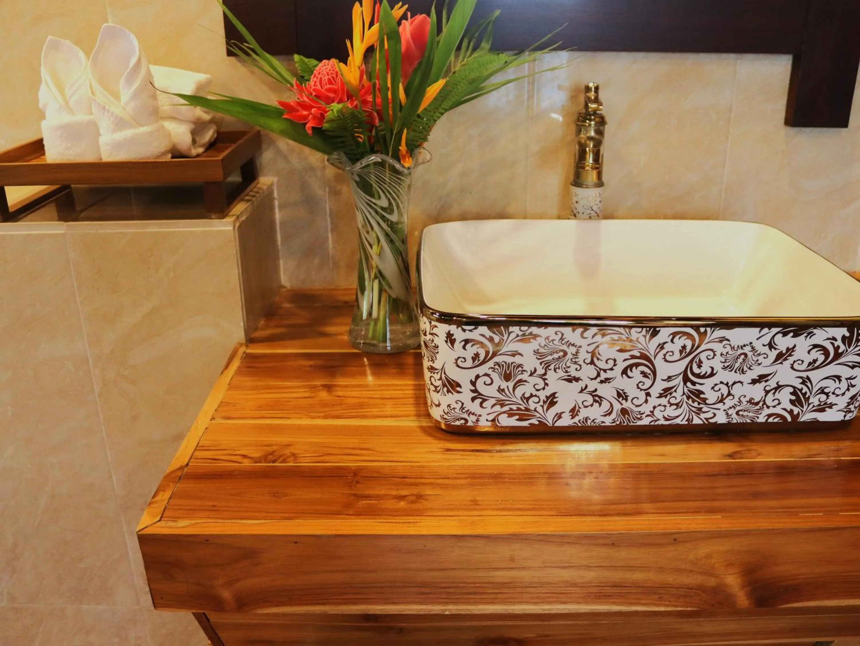 Bathroom in Namkhan View Luangprabang Resort