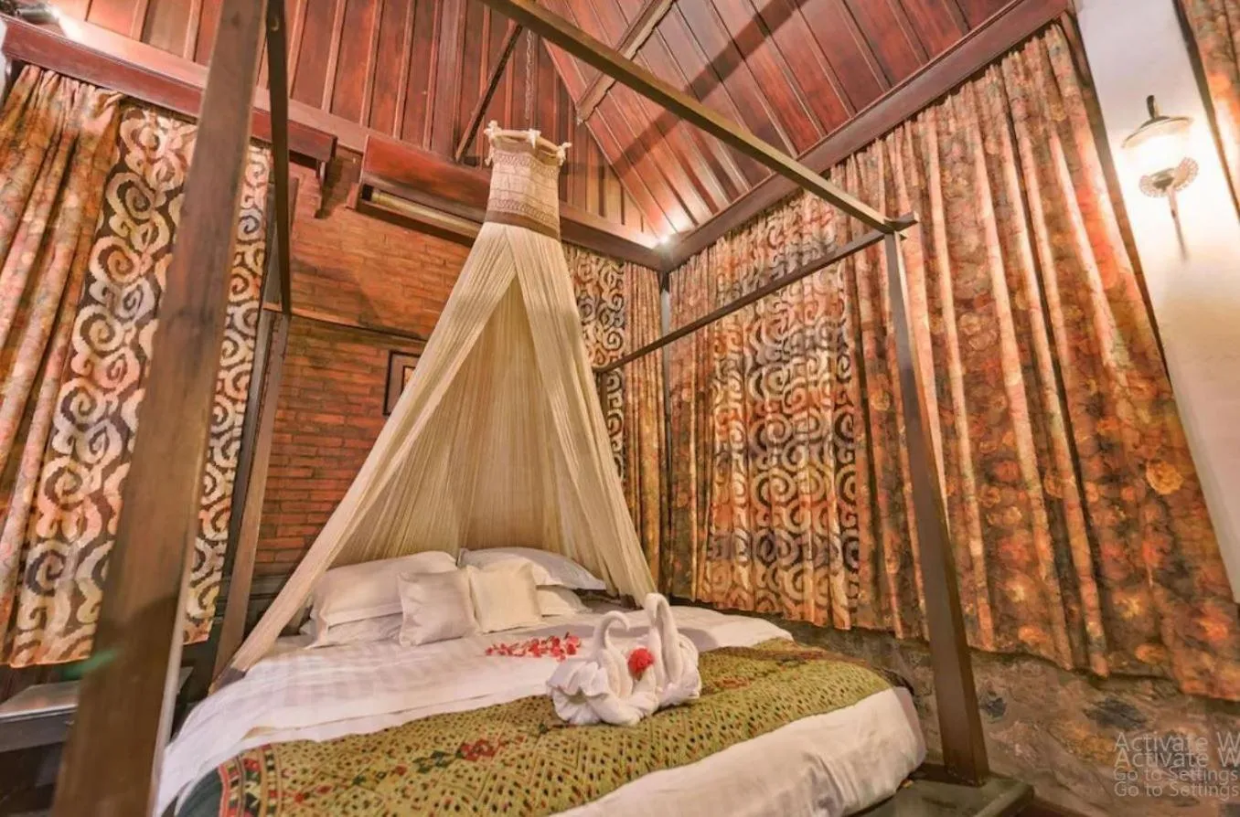 Bedroom, Bed in Namkhan View Luangprabang Resort