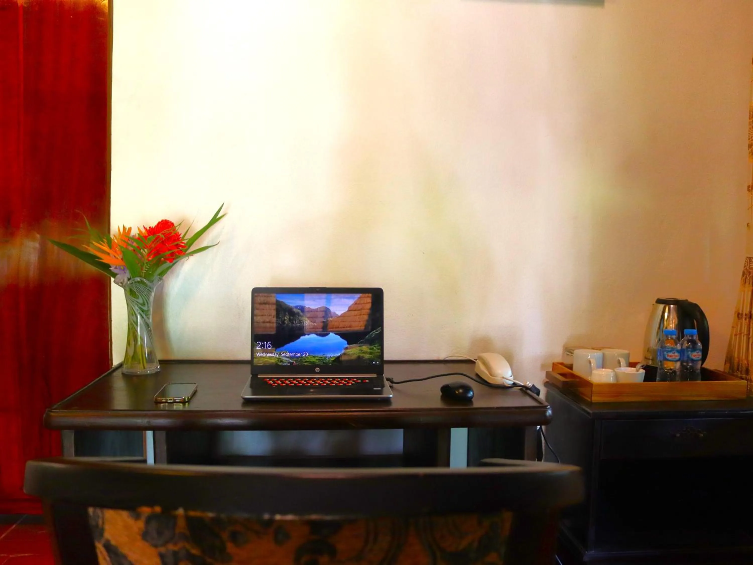 TV and multimedia in Namkhan View Luangprabang Resort