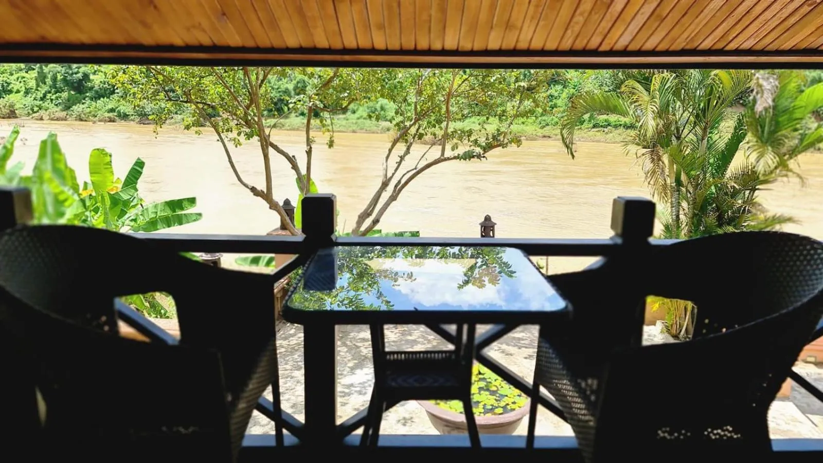 Balcony/Terrace in Namkhan View Luangprabang Resort
