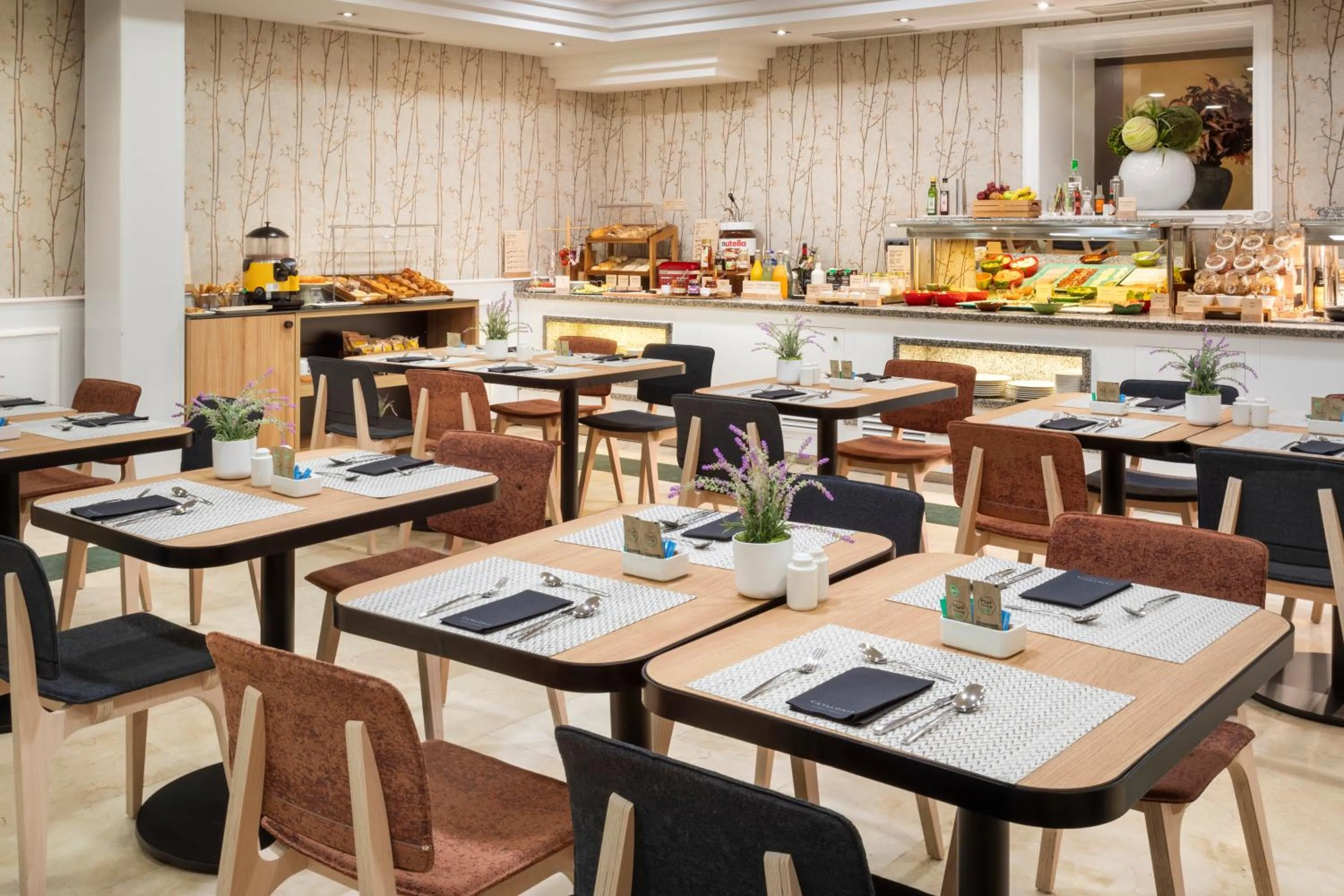 Buffet breakfast in Catalonia Puerta del Sol